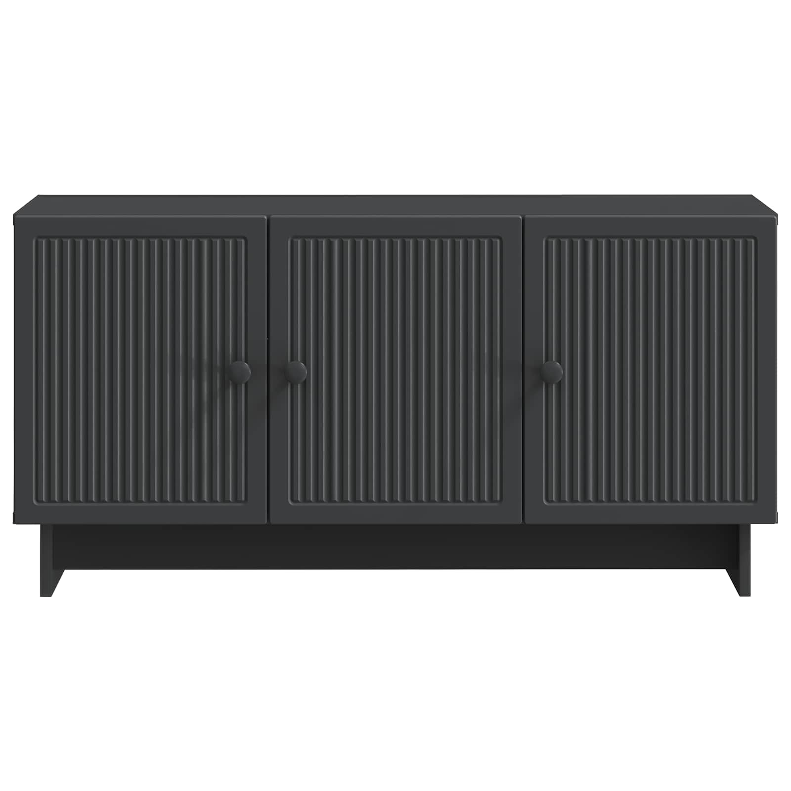 Meuble TV Noir 99 x 34,5 x 50 cm Bois d'ingénierie - XIOS
