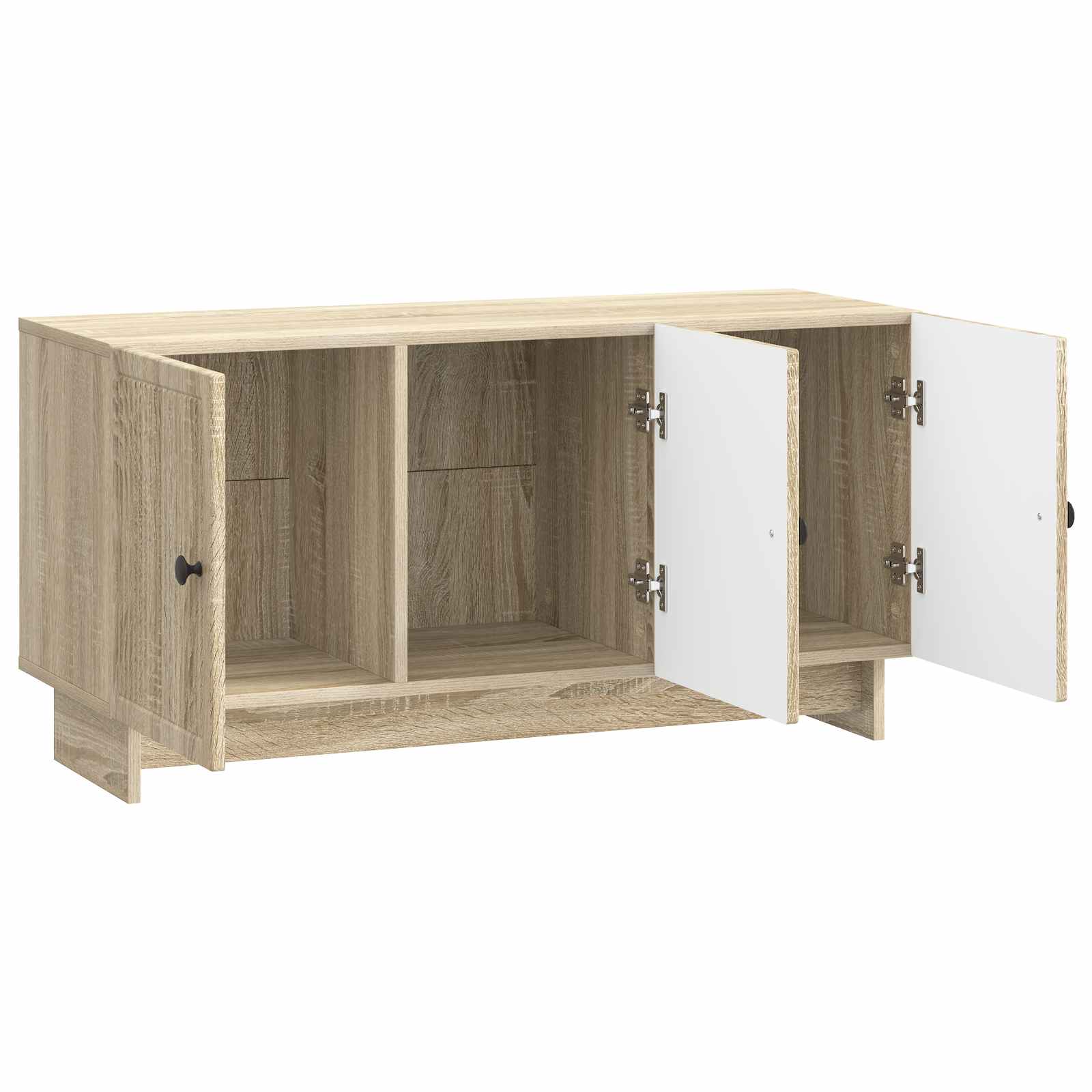 Meuble TV Chêne Sonoma 99 x 34,5 x 50 cm Bois d'ingénierie - XIOS
