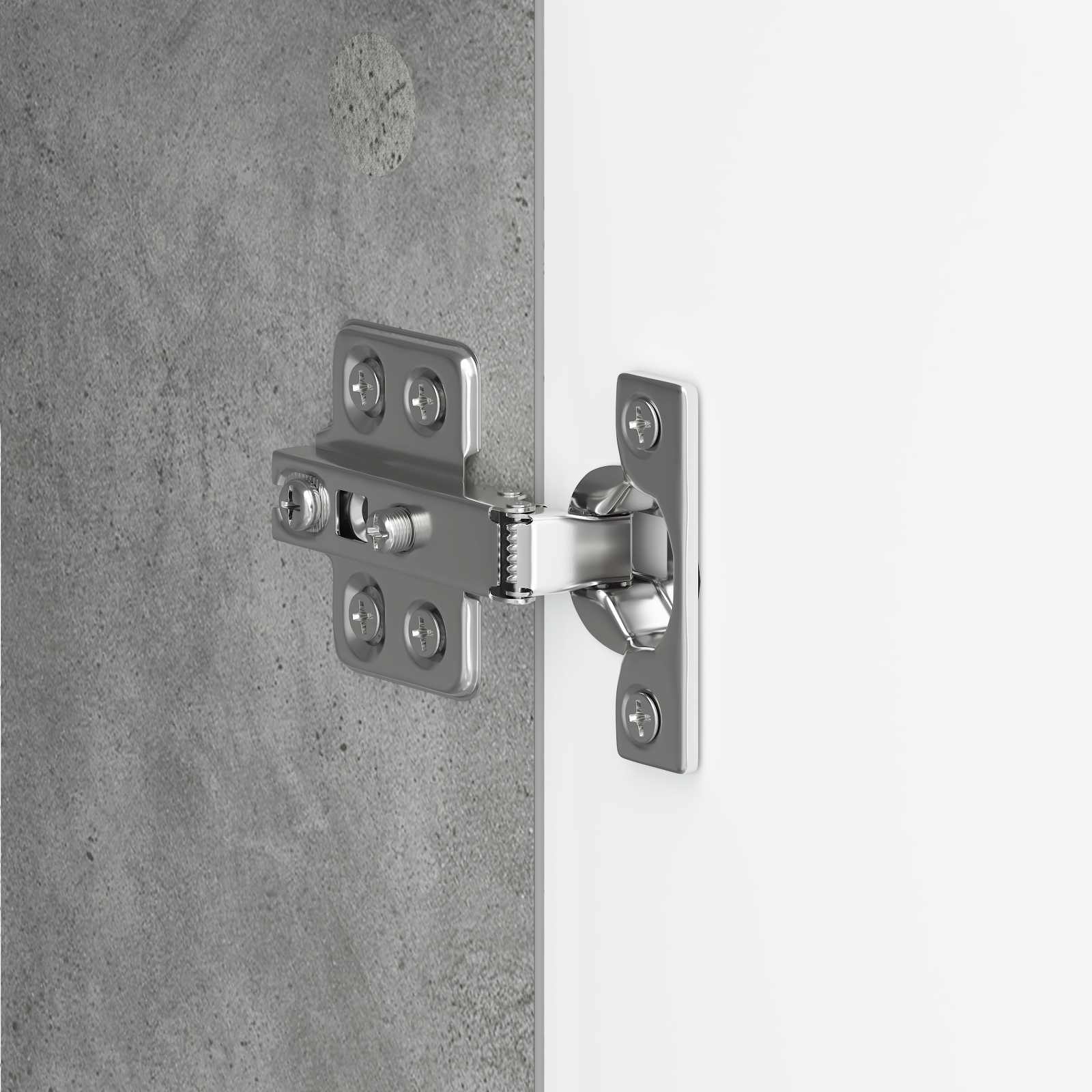 Meuble TV Gris béton 99 x 34,5 x 50 cm Bois d'ingénierie - XIOS