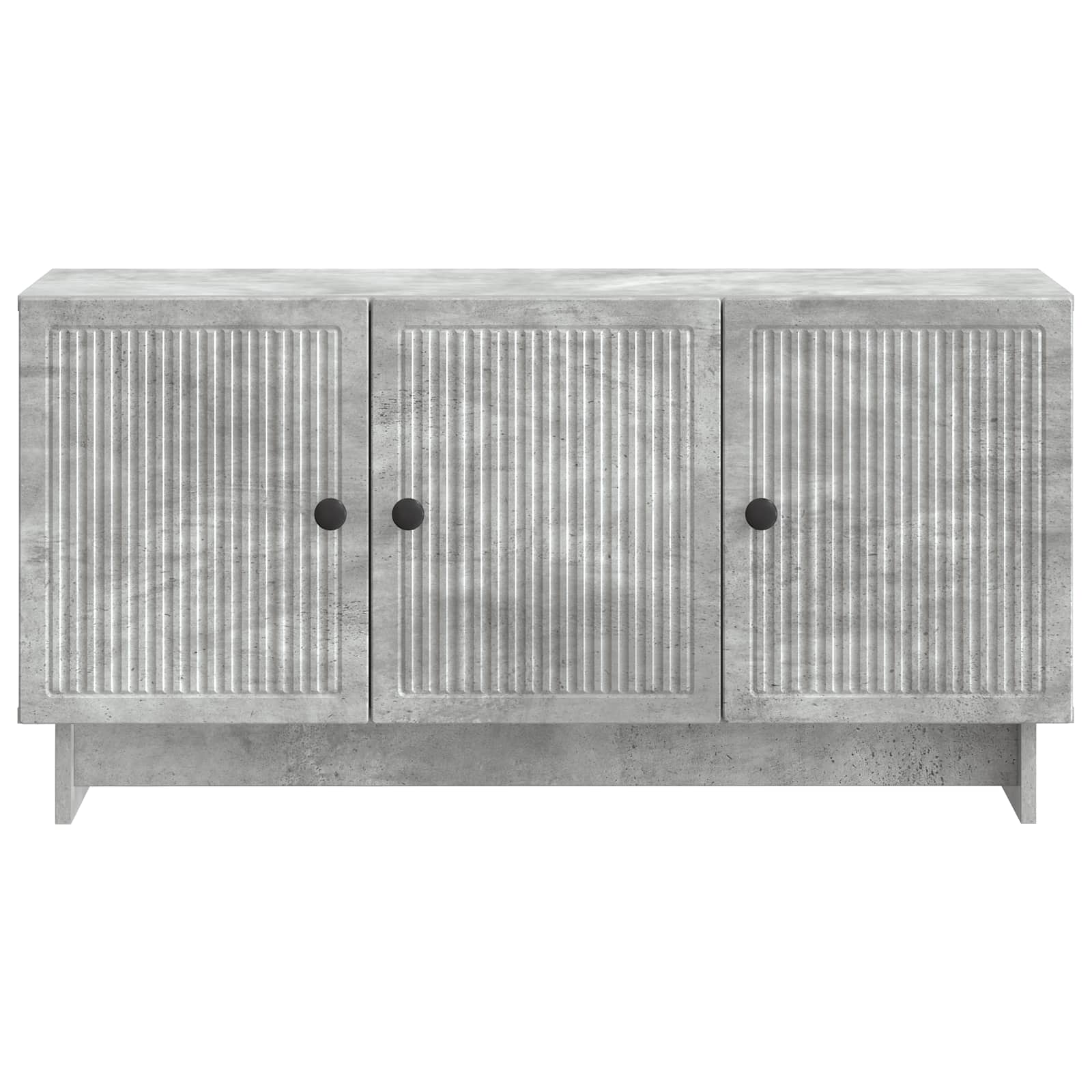 Meuble TV Gris béton 99 x 34,5 x 50 cm Bois d'ingénierie - XIOS