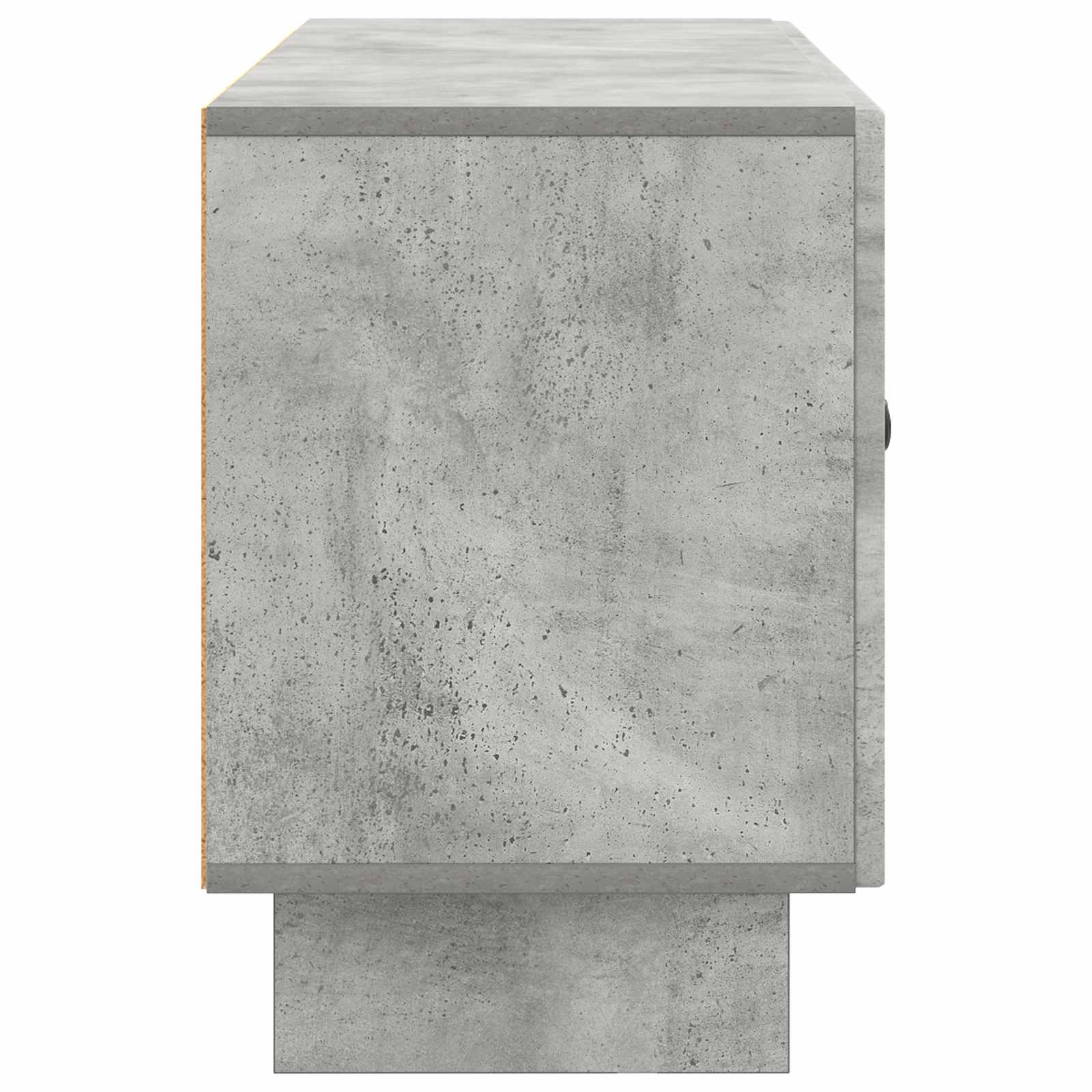 Meuble TV Gris béton 99 x 34,5 x 50 cm Bois d'ingénierie - XIOS