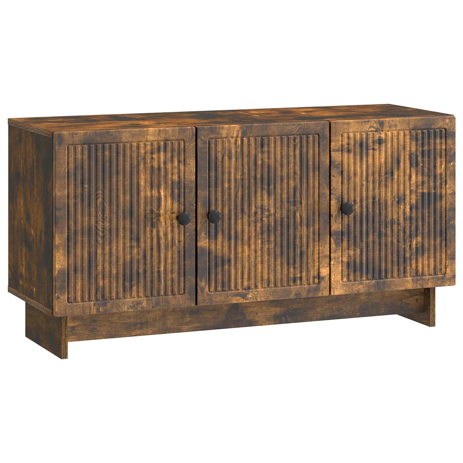 Meuble TV Chêne fumé 99 x 34,5 x 50 cm Bois d'ingénierie - XIOS