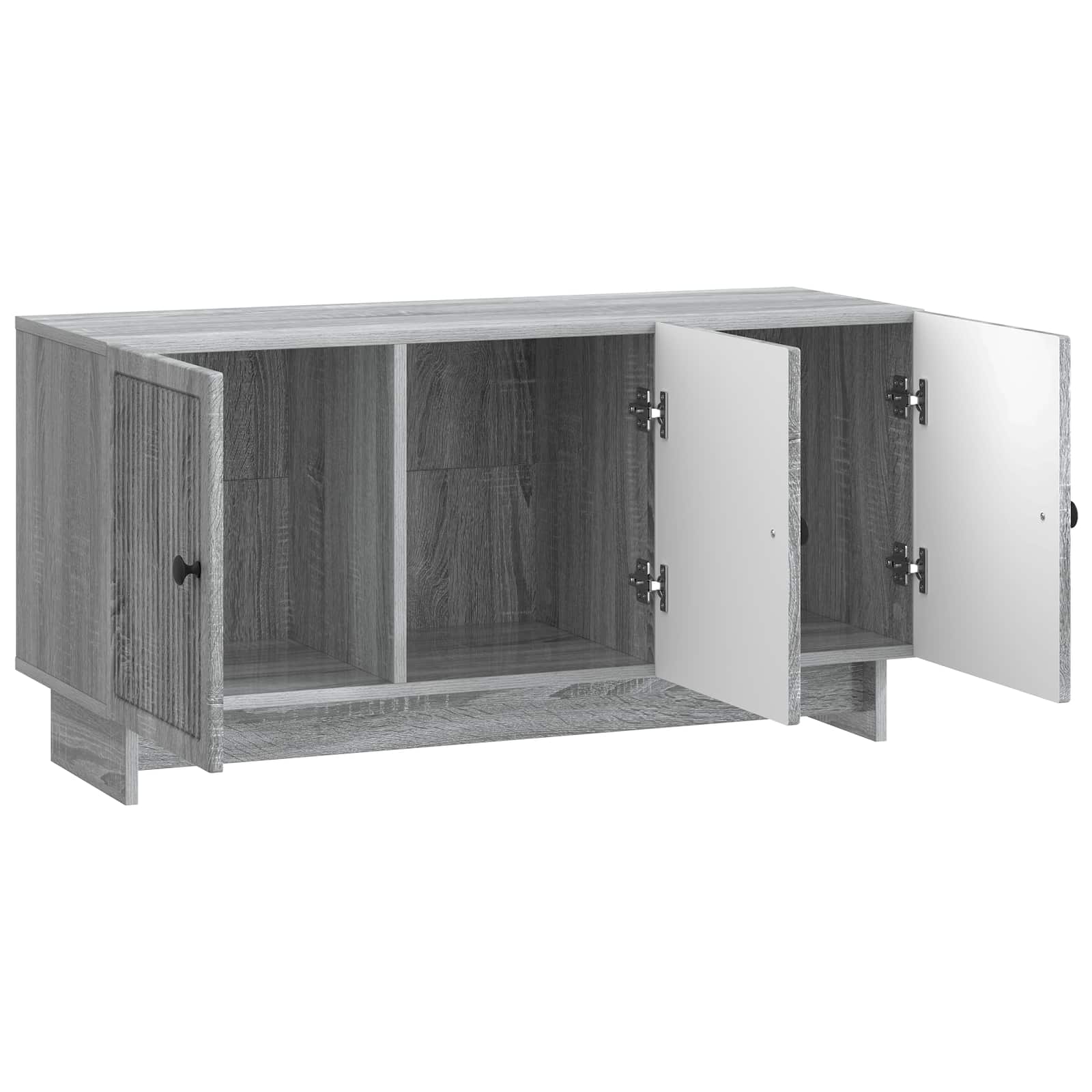 Meuble TV Sonoma gris 99 x 34,5 x 50 cm Bois d'ingénierie - XIOS