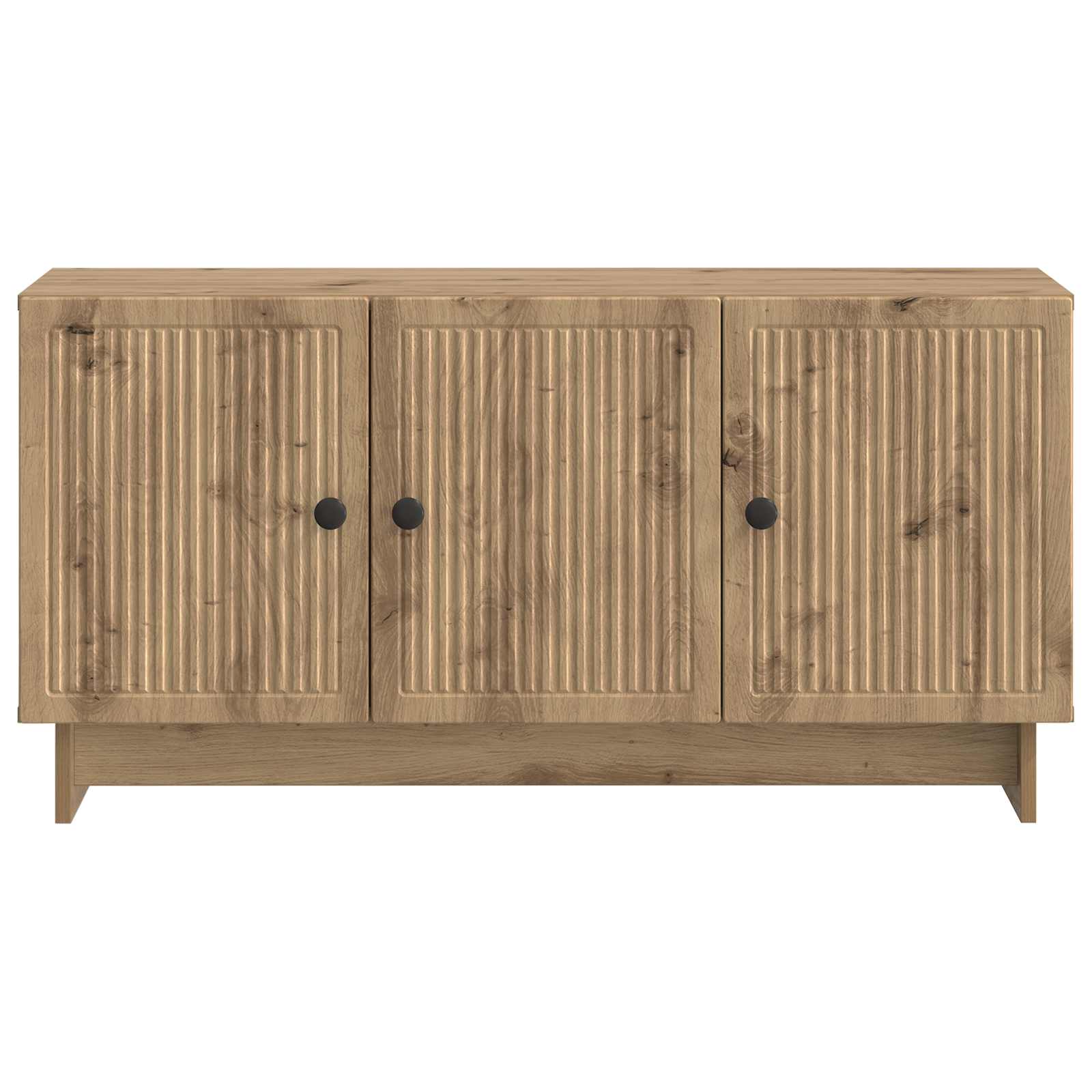 Meuble TV Chêne artisanal 99 x 34,5 x 50 cm Bois d'ingénierie - XIOS