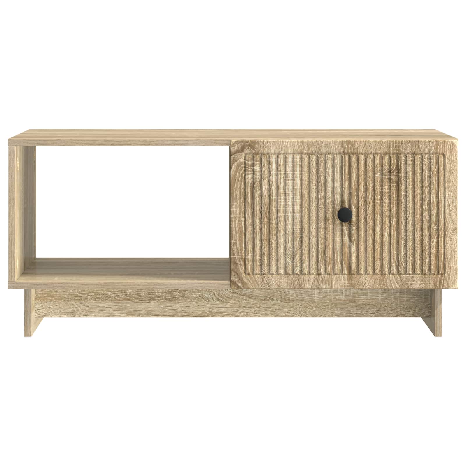 Table basse Chêne Sonoma 90 x 50 x 40 cm Bois d'ingénierie - XIOS