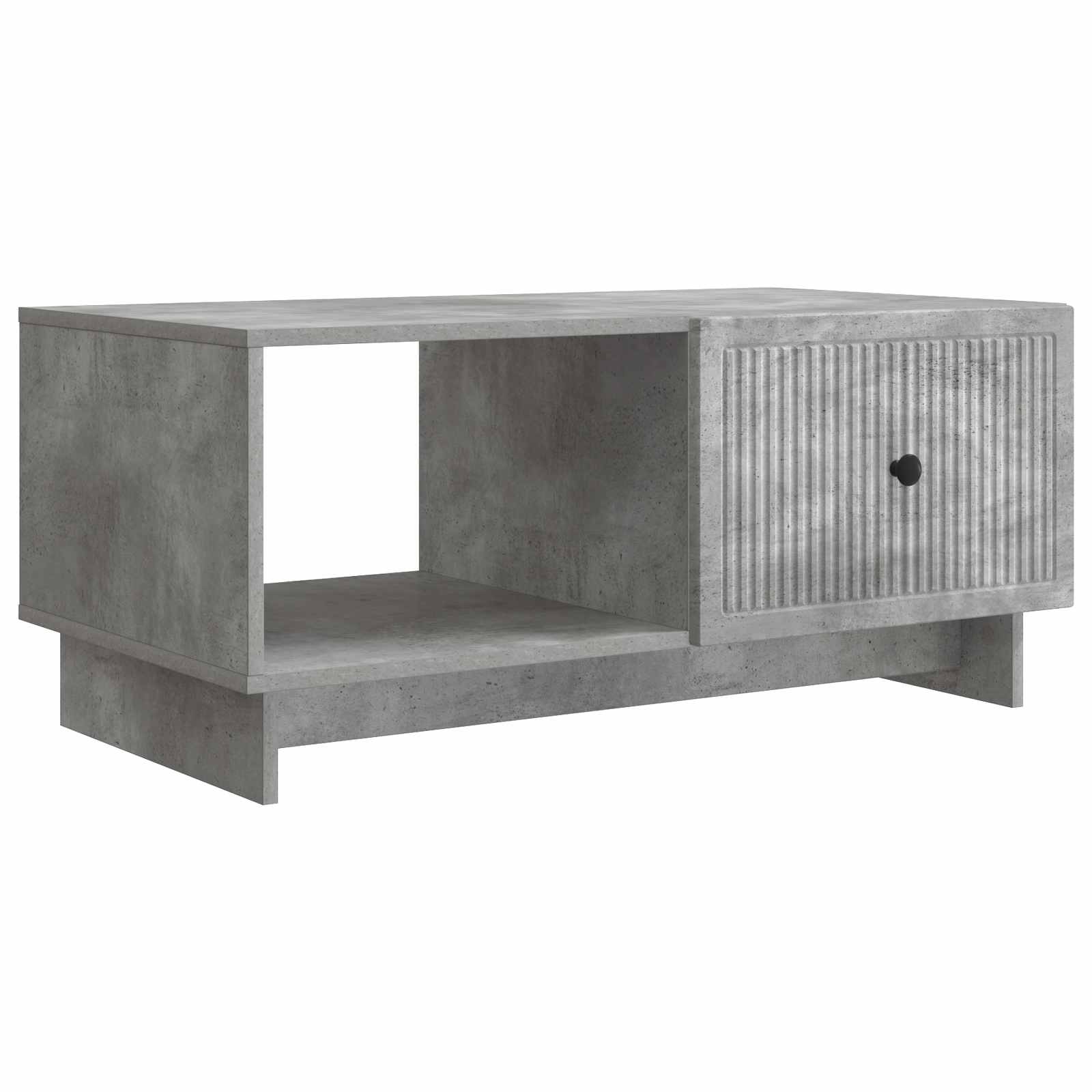 Table basse Gris béton 90 x 50 x 40 cm Bois d'ingénierie - XIOS