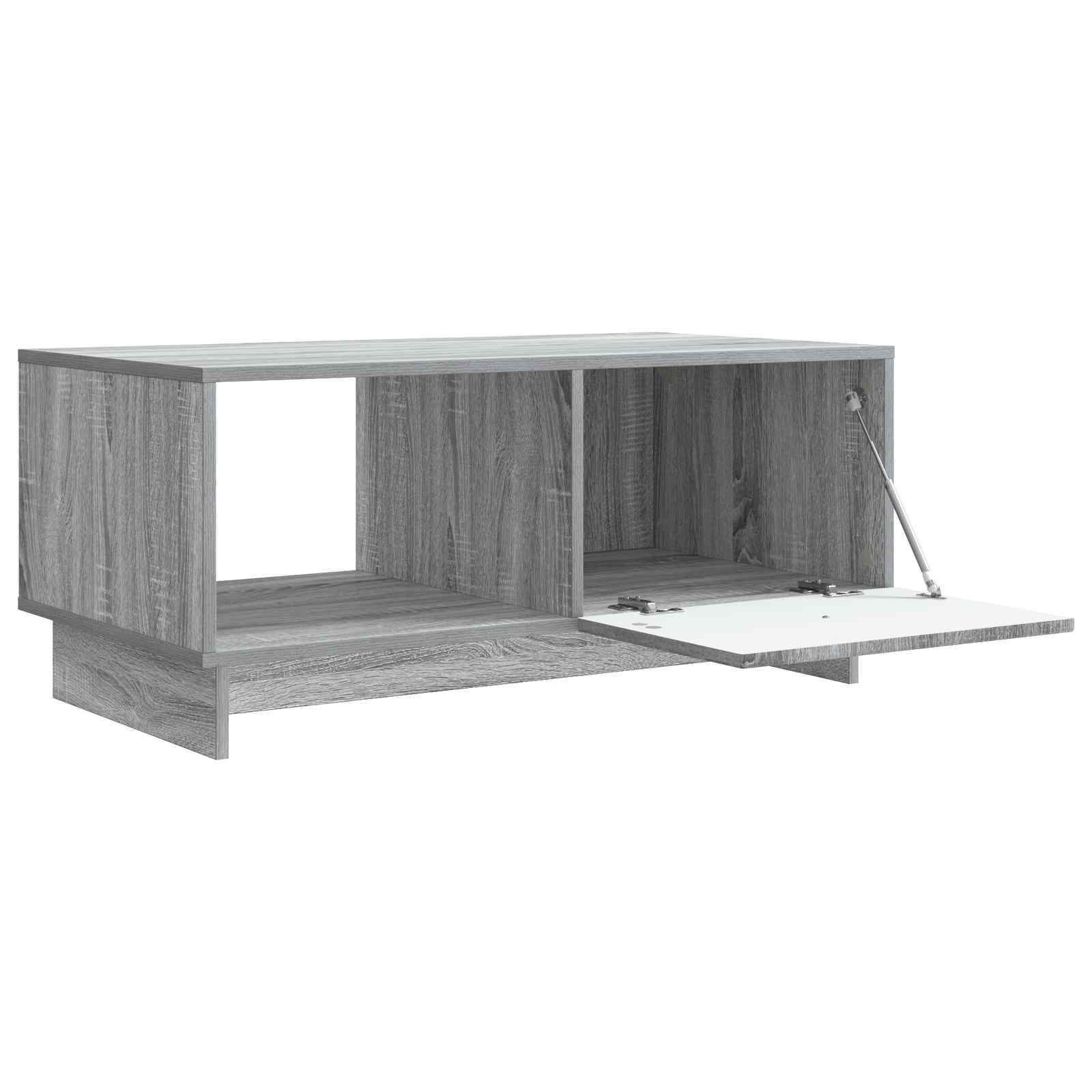 Table basse Sonoma gris 90 x 50 x 40 cm Bois d'ingénierie - XIOS