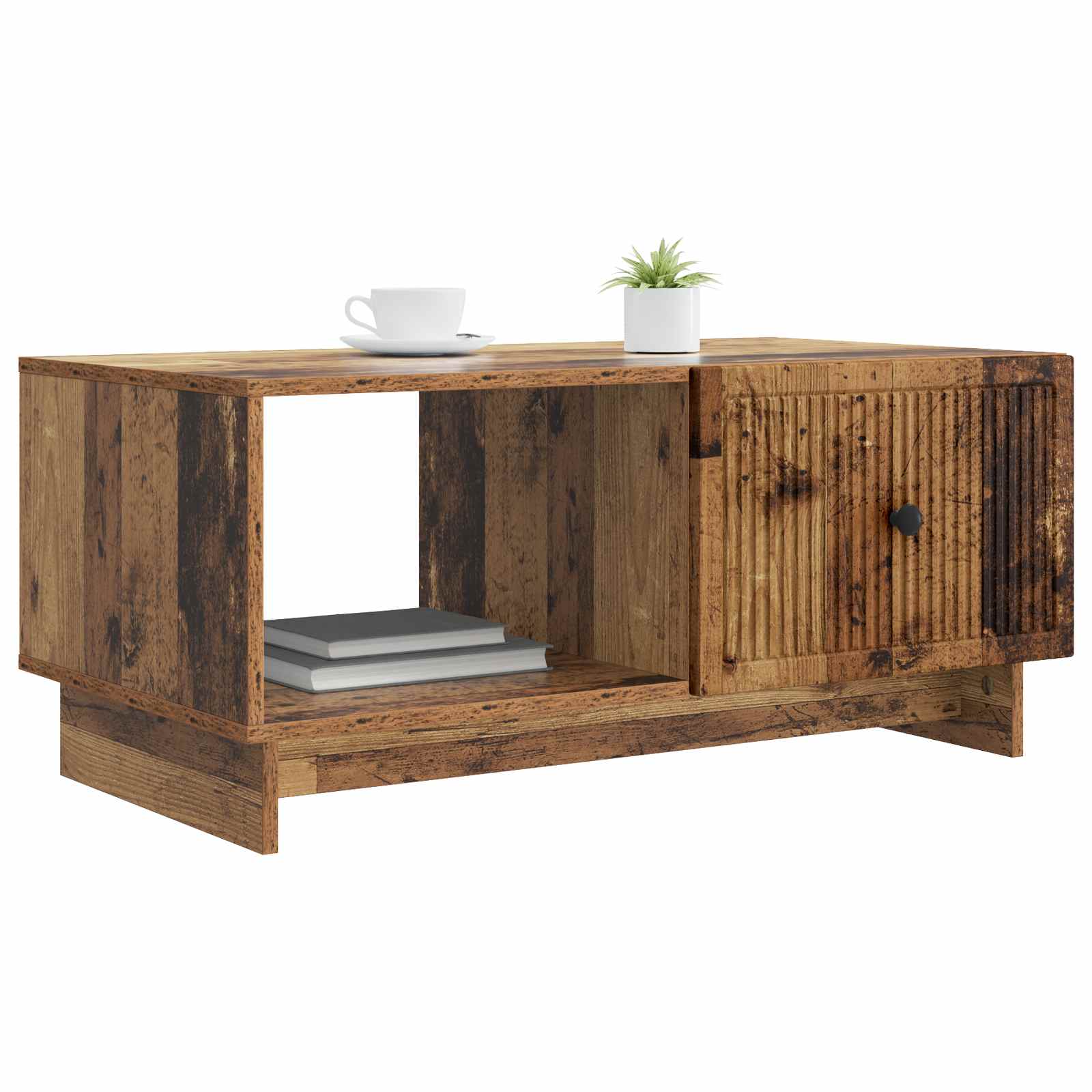 Table basse Bois ancien 90 x 50 x 40 cm Bois d'ingénierie - XIOS