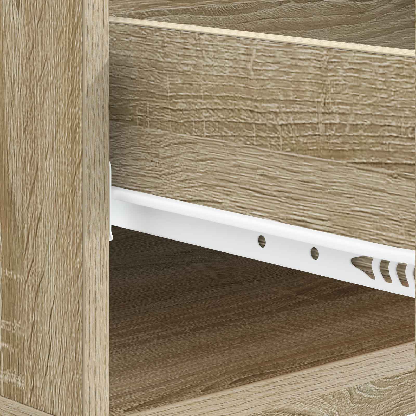 Table basse Chêne Sonoma 49 x 50 x 40 cm Bois d'ingénierie - XIOS