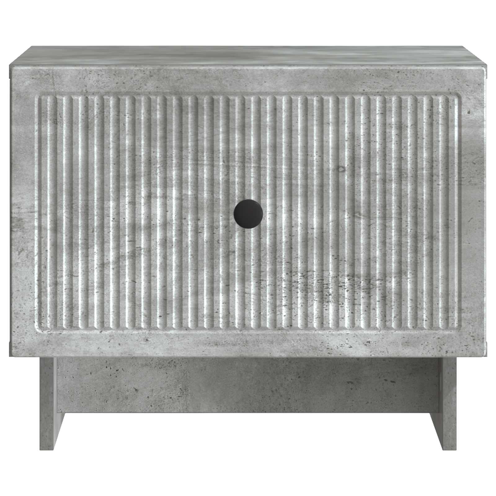 Table basse Gris béton 49 x 50 x 40 cm Bois d'ingénierie - XIOS