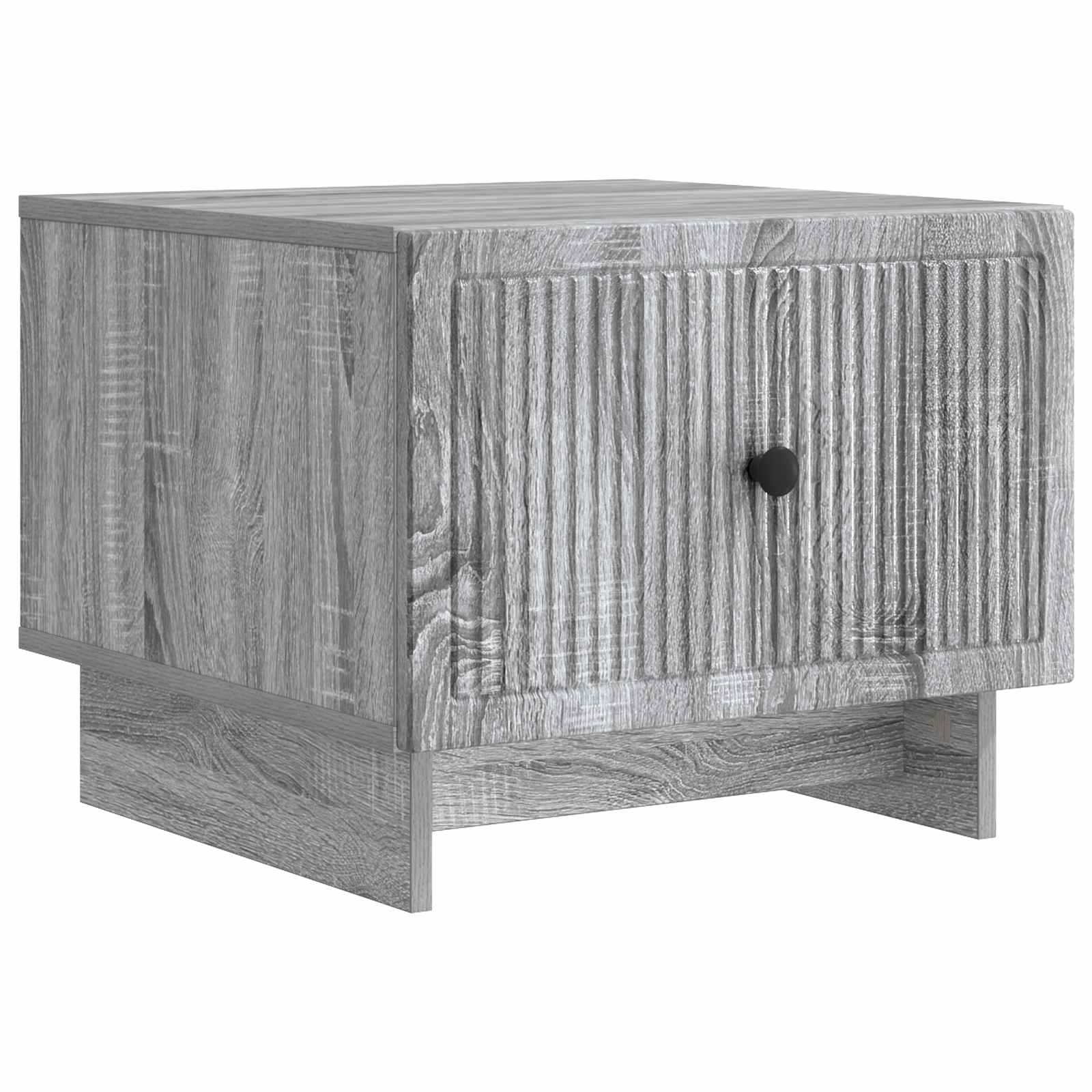 Table basse Sonoma gris 49 x 50 x 40 cm Bois d'ingénierie - XIOS
