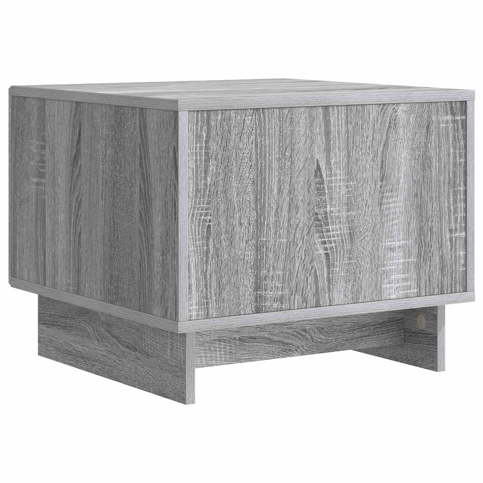 Table basse Sonoma gris 49 x 50 x 40 cm Bois d'ingénierie - XIOS