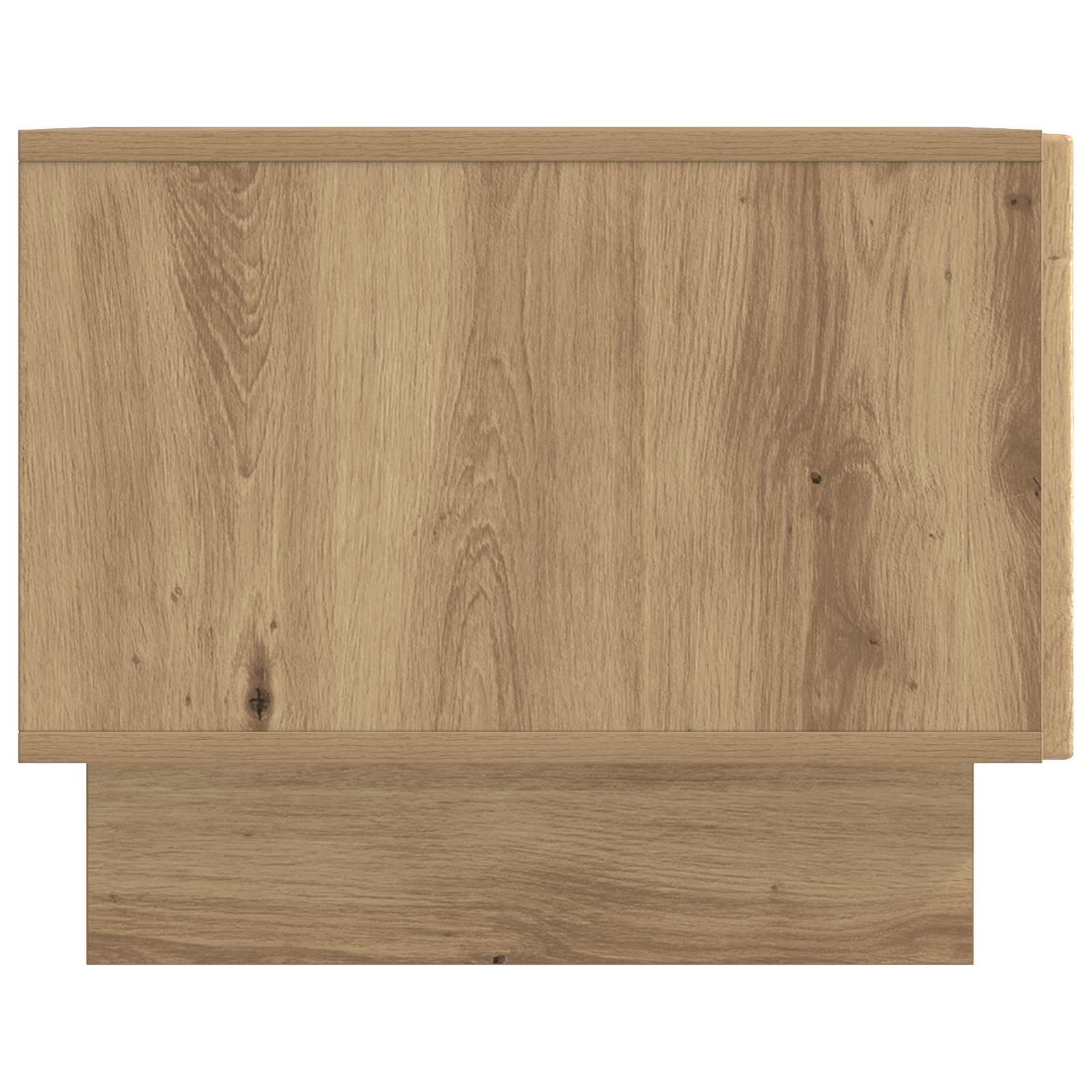 Table basse Chêne artisanal 49 x 50 x 40 cm Bois d'ingénierie - XIOS