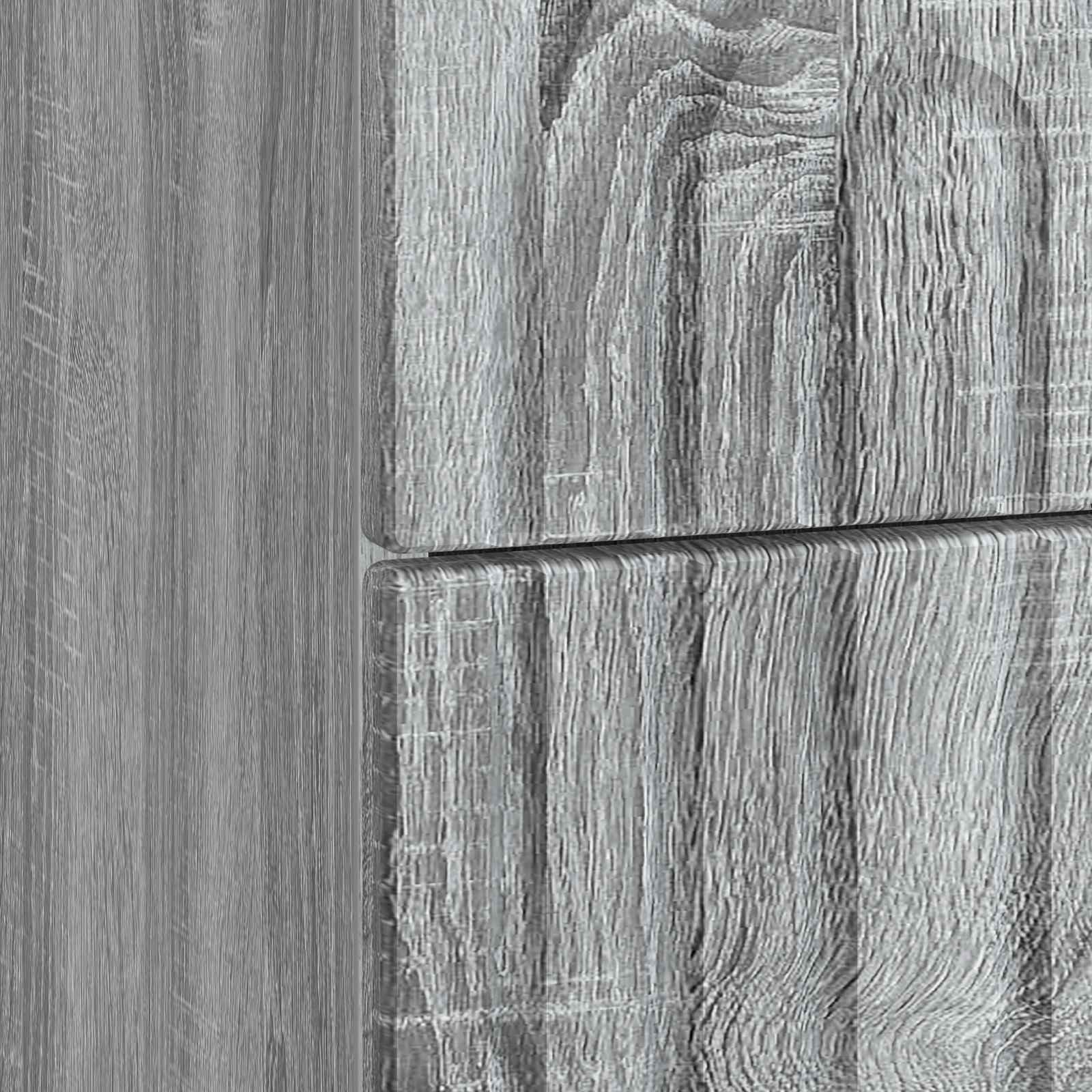 Cabinet de chevet avec tiroir Sonoma gris 43 x 34,5 x 48 cm - XIOS