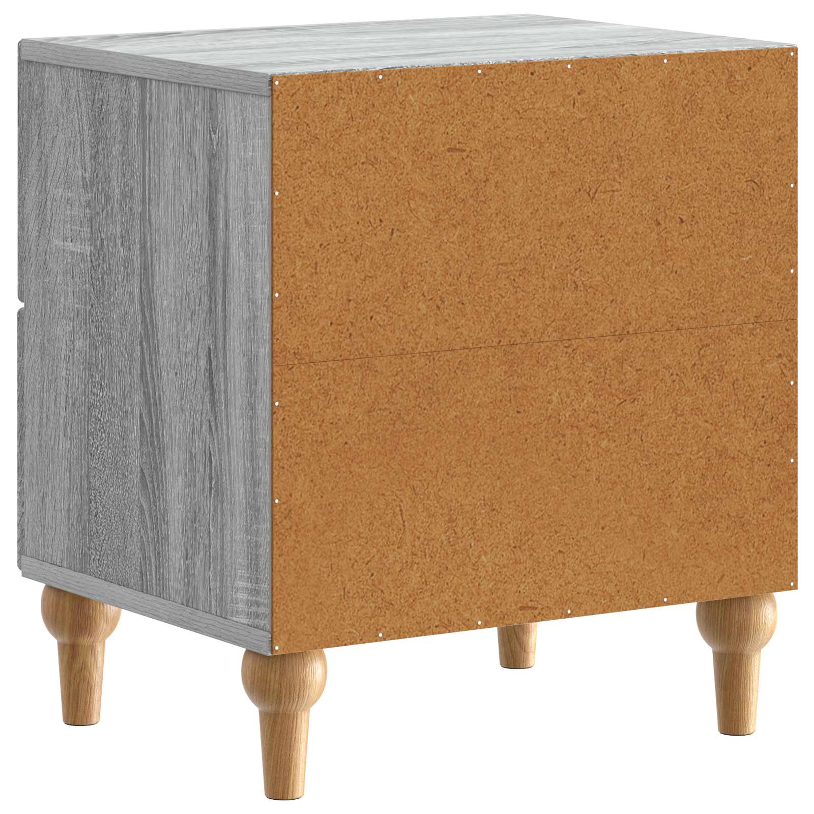 Cabinet de chevet avec tiroir Sonoma gris 43 x 34,5 x 48 cm - XIOS
