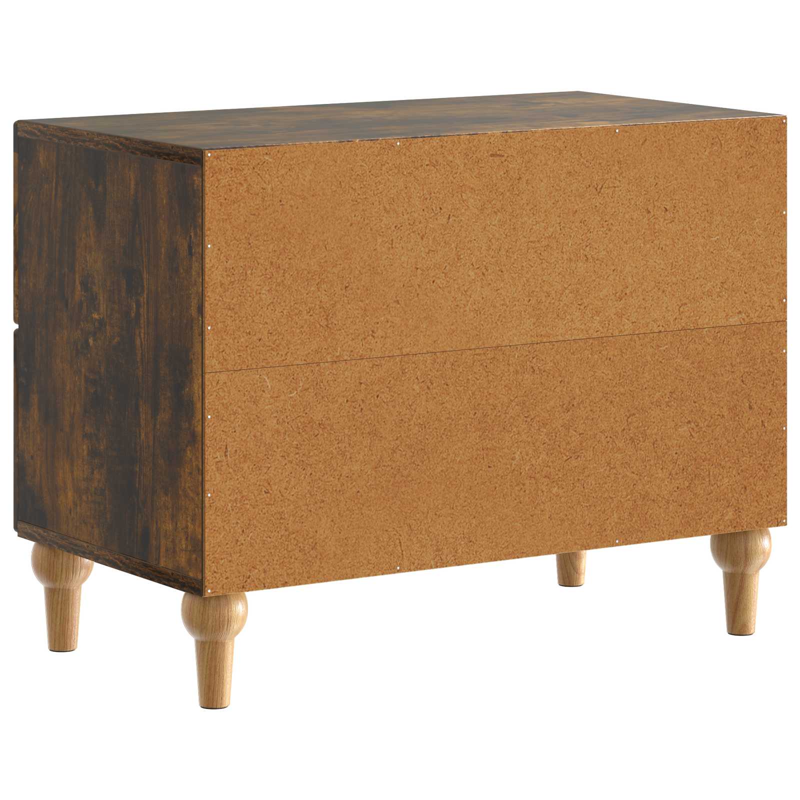 Cabinet de chevet avec tiroir Chêne fumé 62 x 34,5 x 48 cm - XIOS