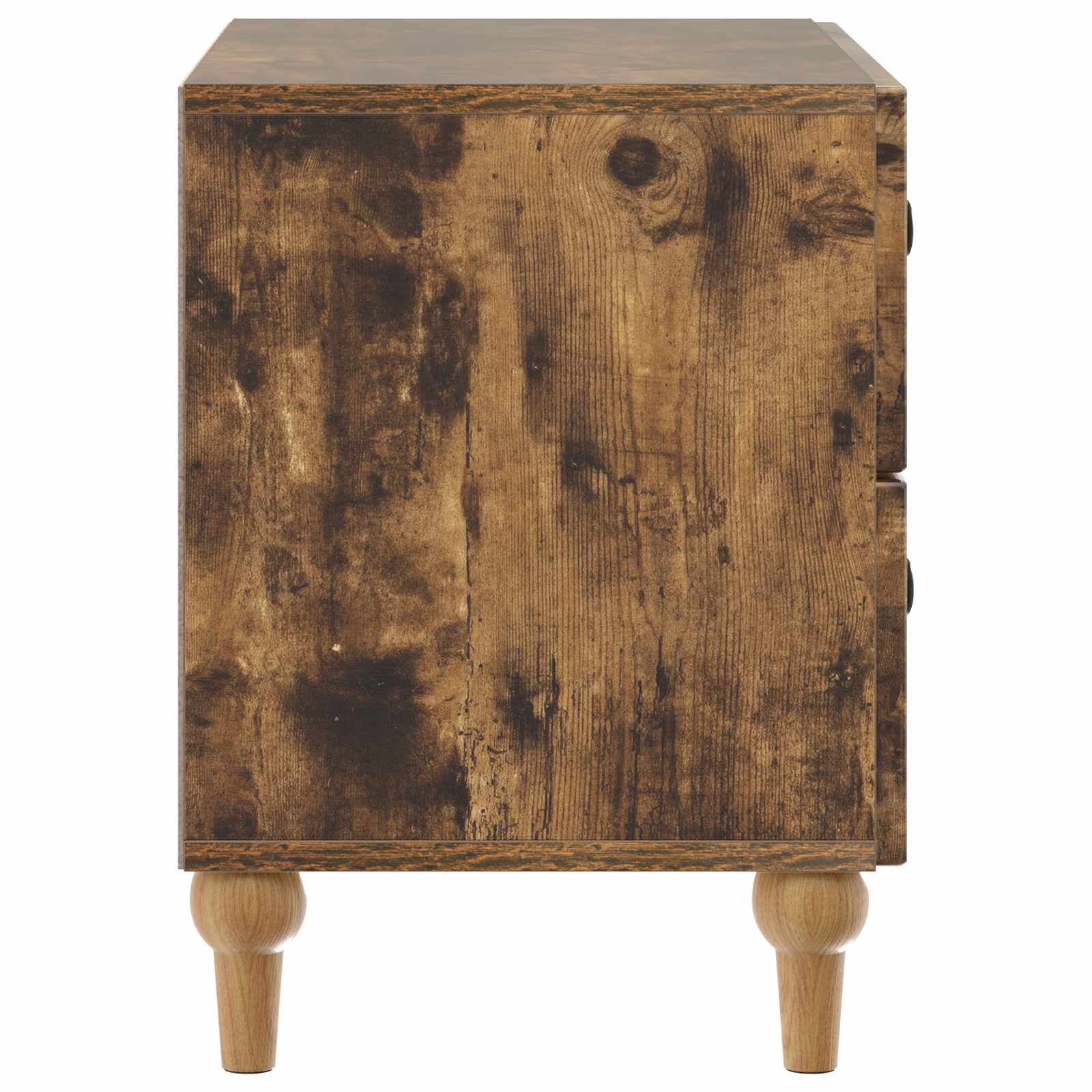 Cabinet de chevet avec tiroir Chêne fumé 62 x 34,5 x 48 cm - XIOS