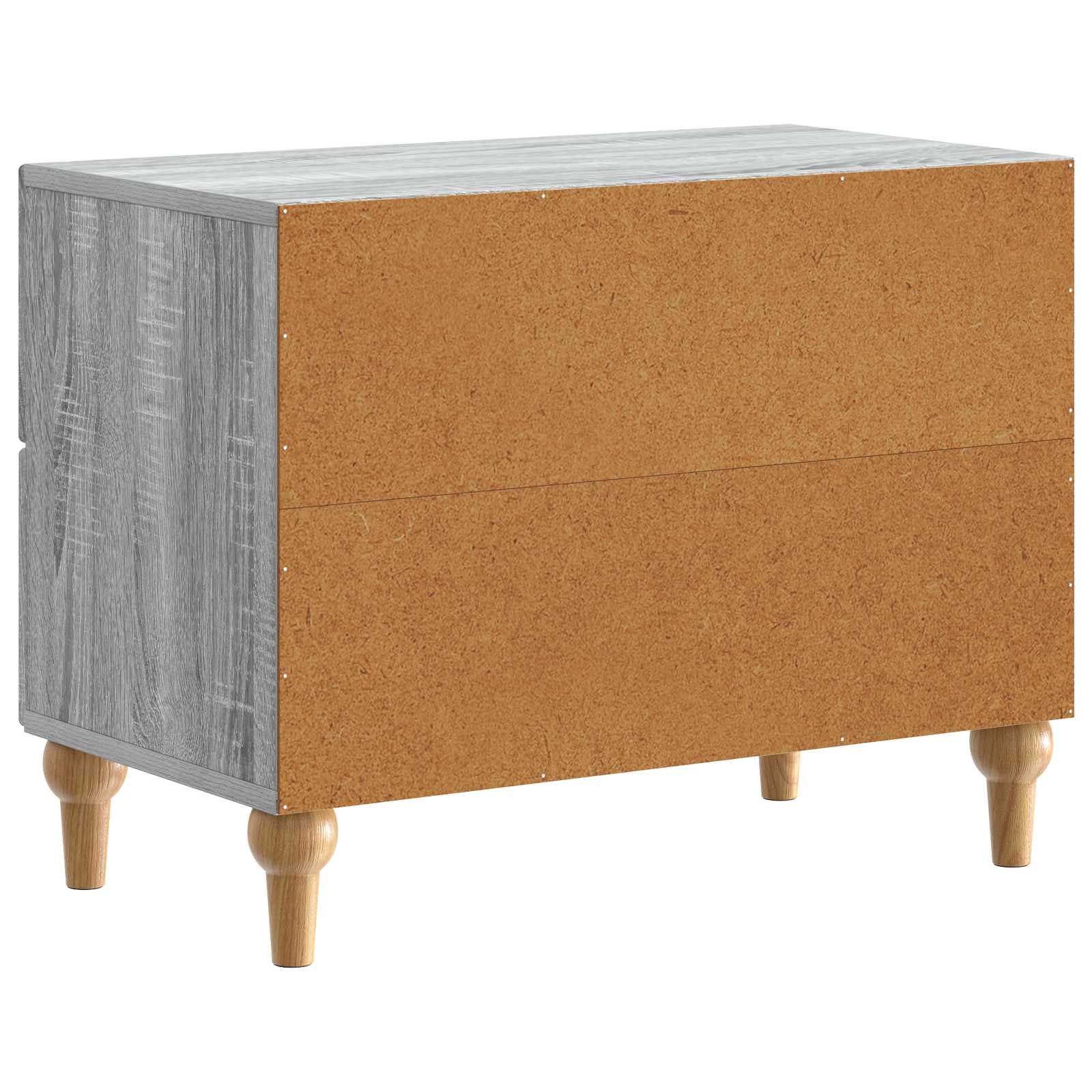 Cabinet de chevet avec tiroir Sonoma gris 62 x 34,5 x 48 cm - XIOS