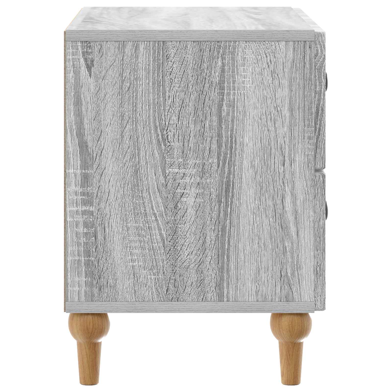 Cabinet de chevet avec tiroir Sonoma gris 62 x 34,5 x 48 cm - XIOS