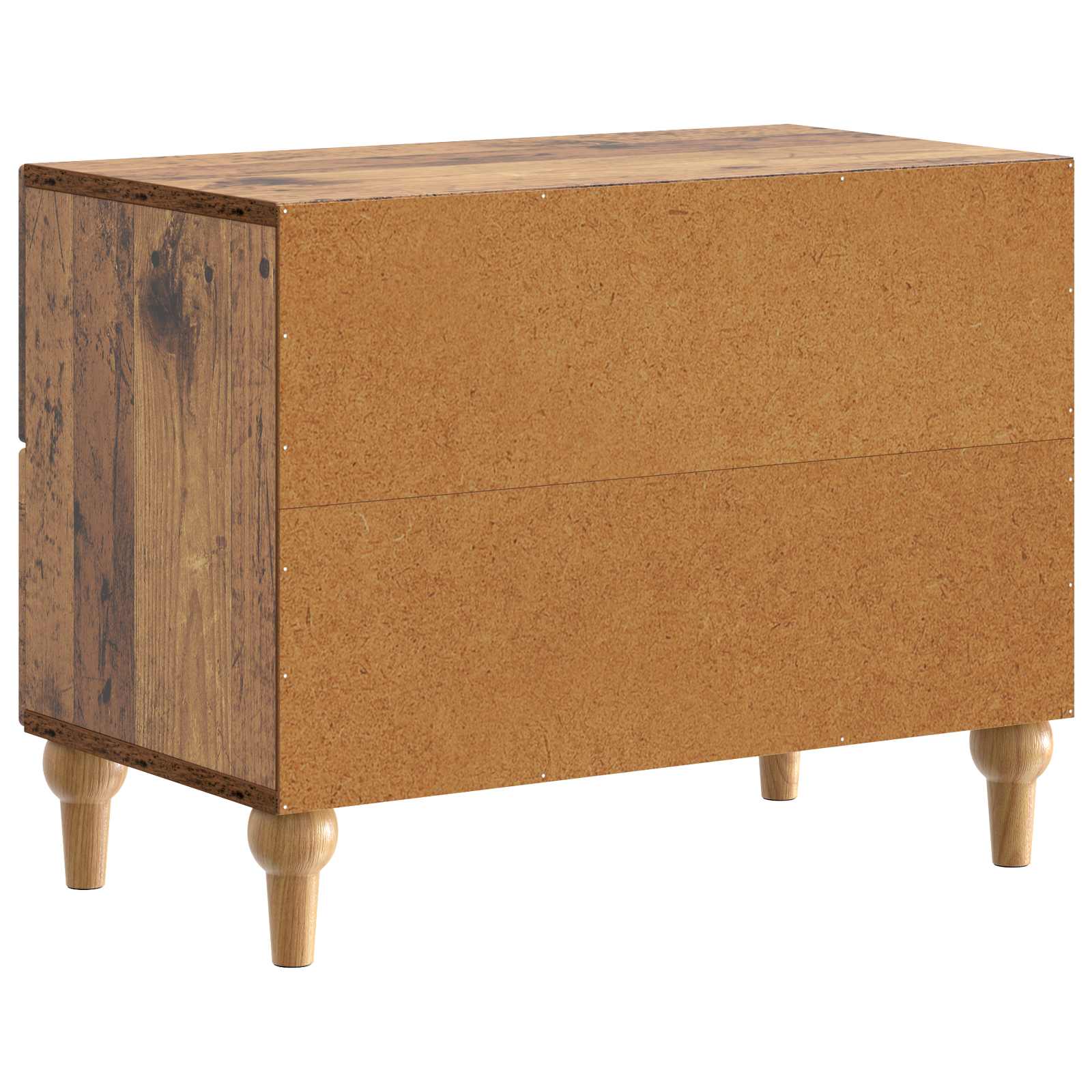 Cabinet de chevet avec tiroir Bois ancien 62 x 34,5 x 48 cm - XIOS