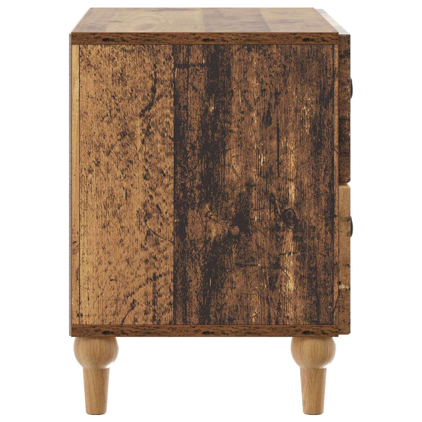 Cabinet de chevet avec tiroir Bois ancien 62 x 34,5 x 48 cm - XIOS