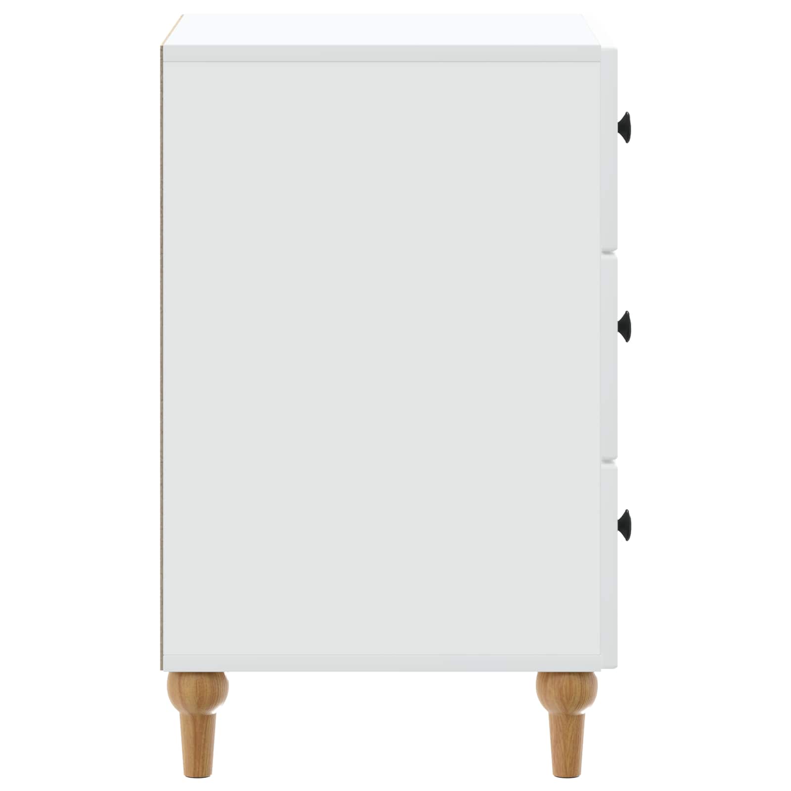 Cabinet de chevet Blanc 43 x 41 x 66,5 cm Bois d'ingénierie - XIOS