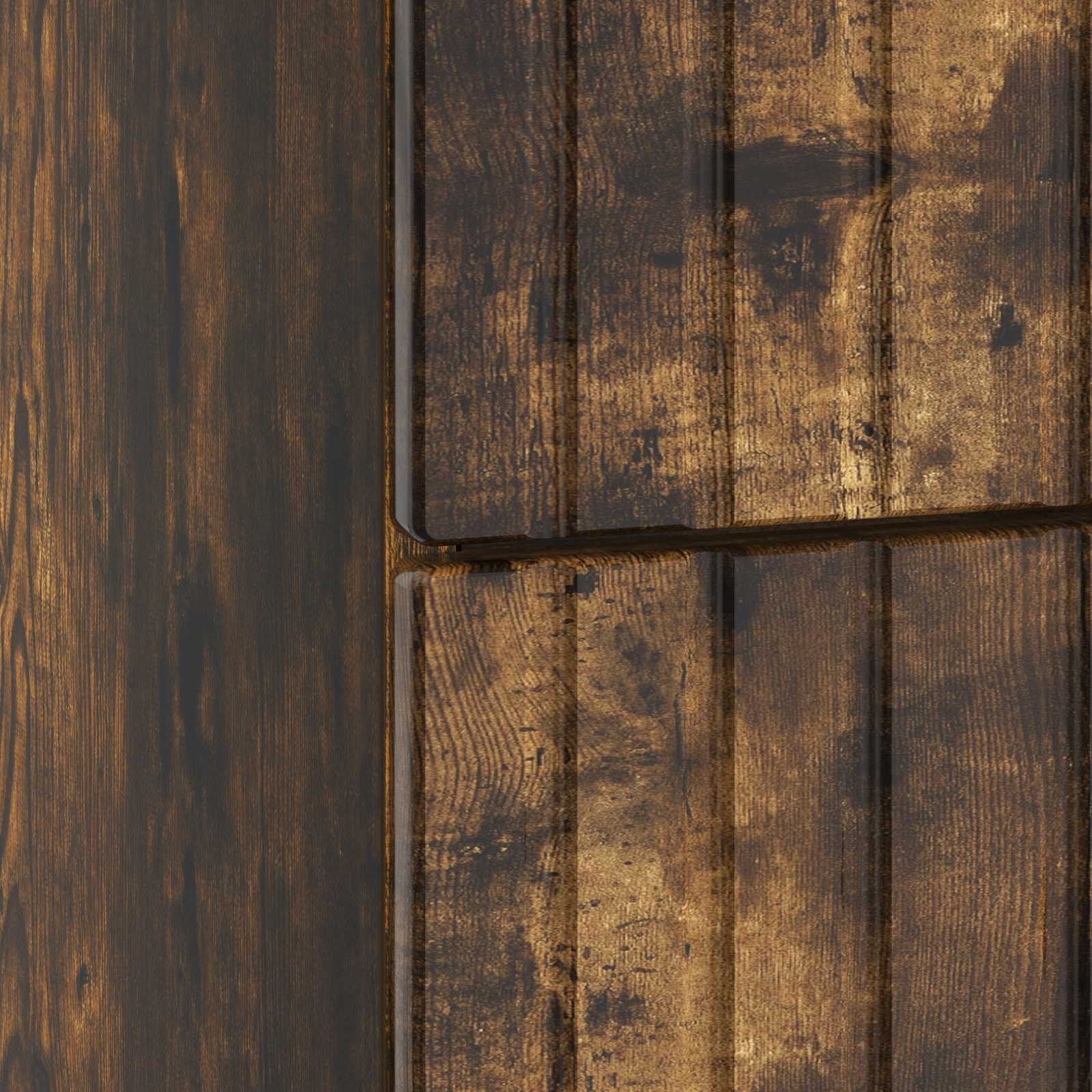 Cabinet de chevet avec tiroir Chêne fumé 43 x 41 x 66,5 cm - XIOS