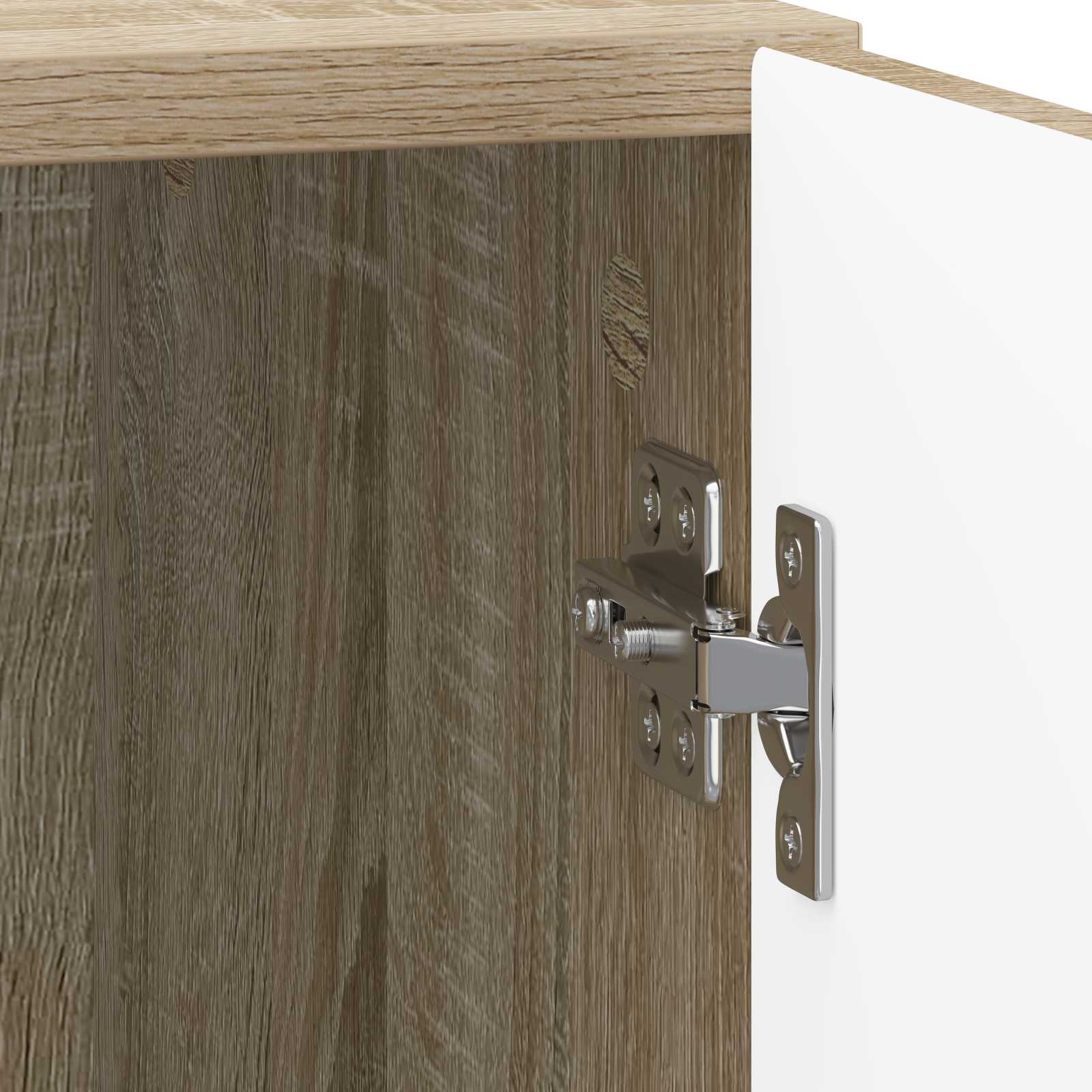 Cabinet de chevet Chêne Sonoma 43 x 34,5 x 50 cm - XIOS