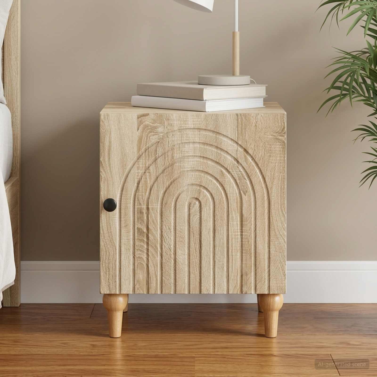 Cabinet de chevet Chêne Sonoma 43 x 34,5 x 50 cm - XIOS