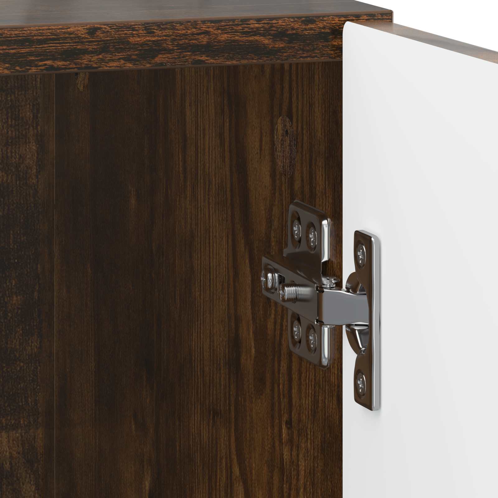 Cabinet de chevet Chêne fumé 43 x 34,5 x 50 cm - XIOS