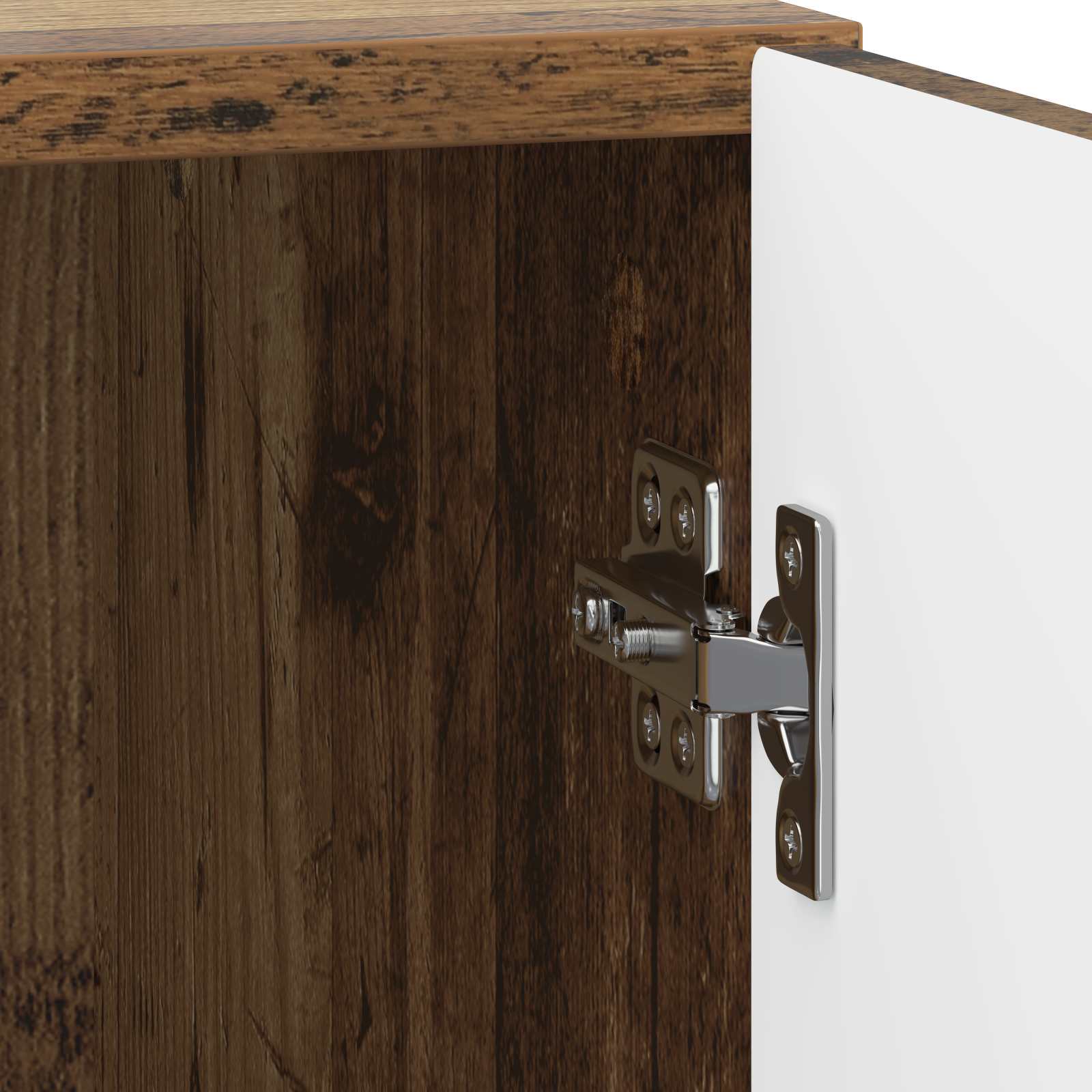 Cabinet de chevet 2 pcs Bois ancien 43 x 34,5 x 50 cm - XIOS