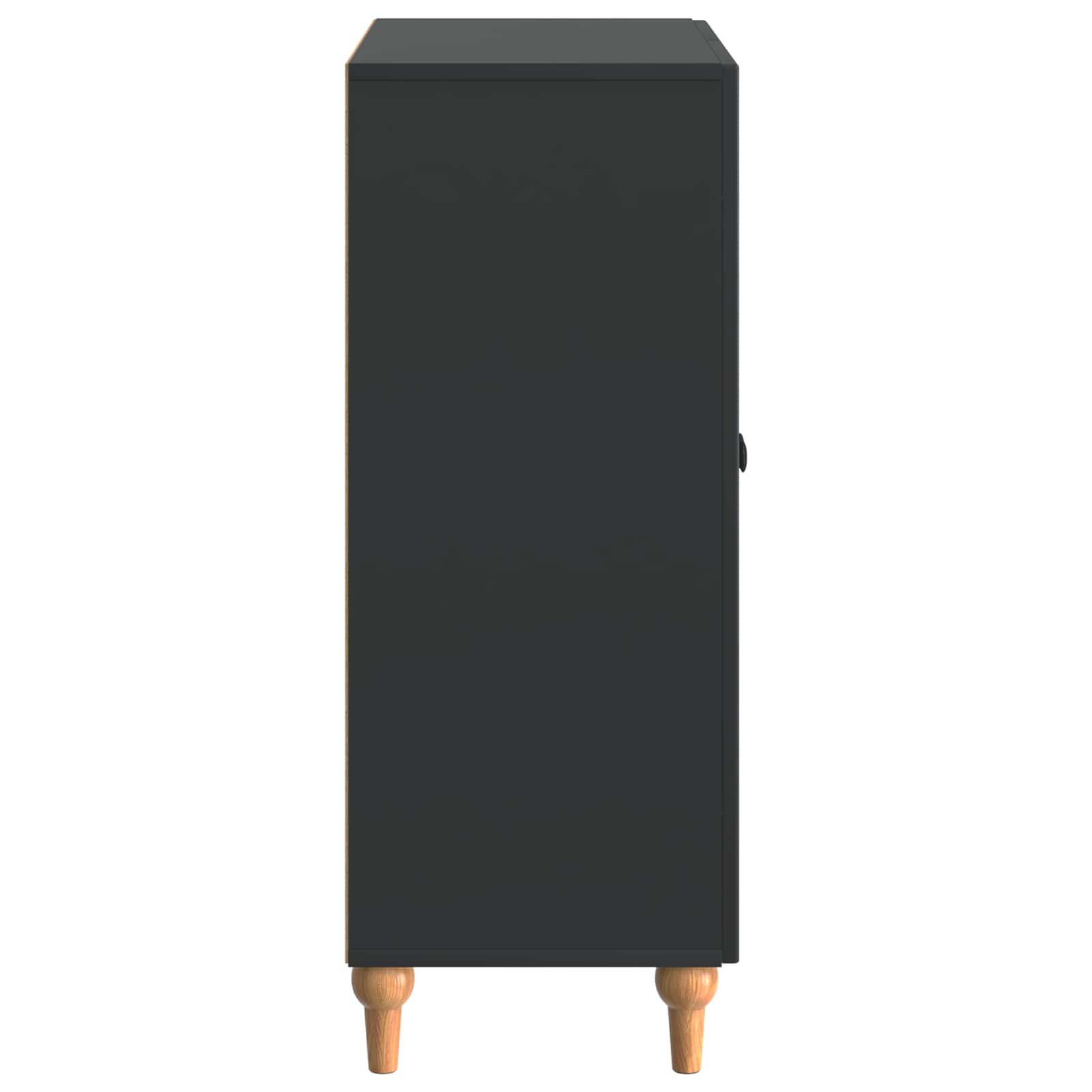 Buffet Noir 66 x 34,5 x 90 cm Bois d'ingénierie - XIOS