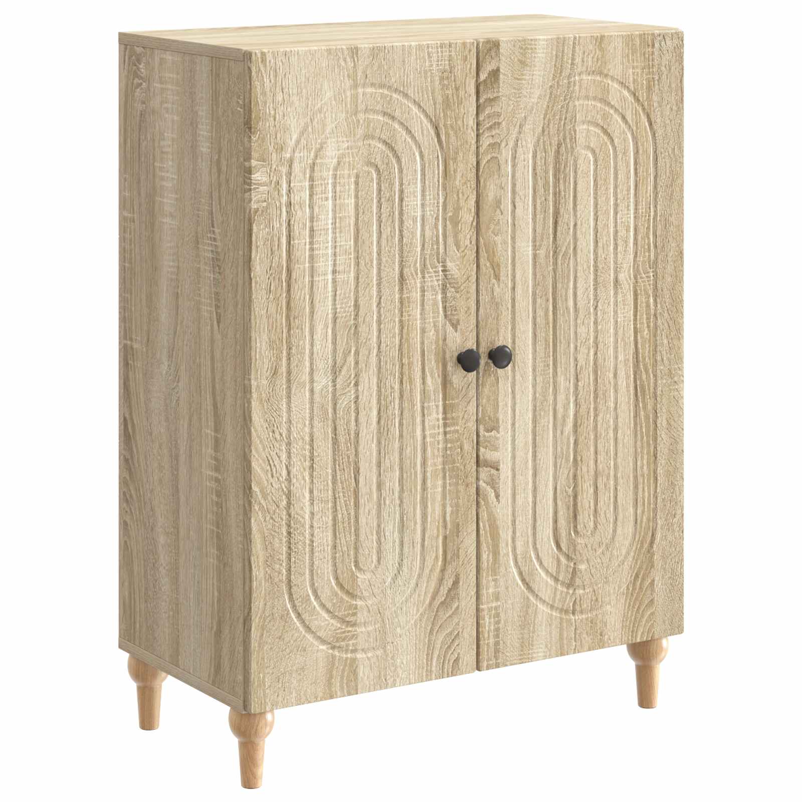 Buffet Chêne Sonoma 66 x 34,5 x 90 cm Bois d'ingénierie - XIOS