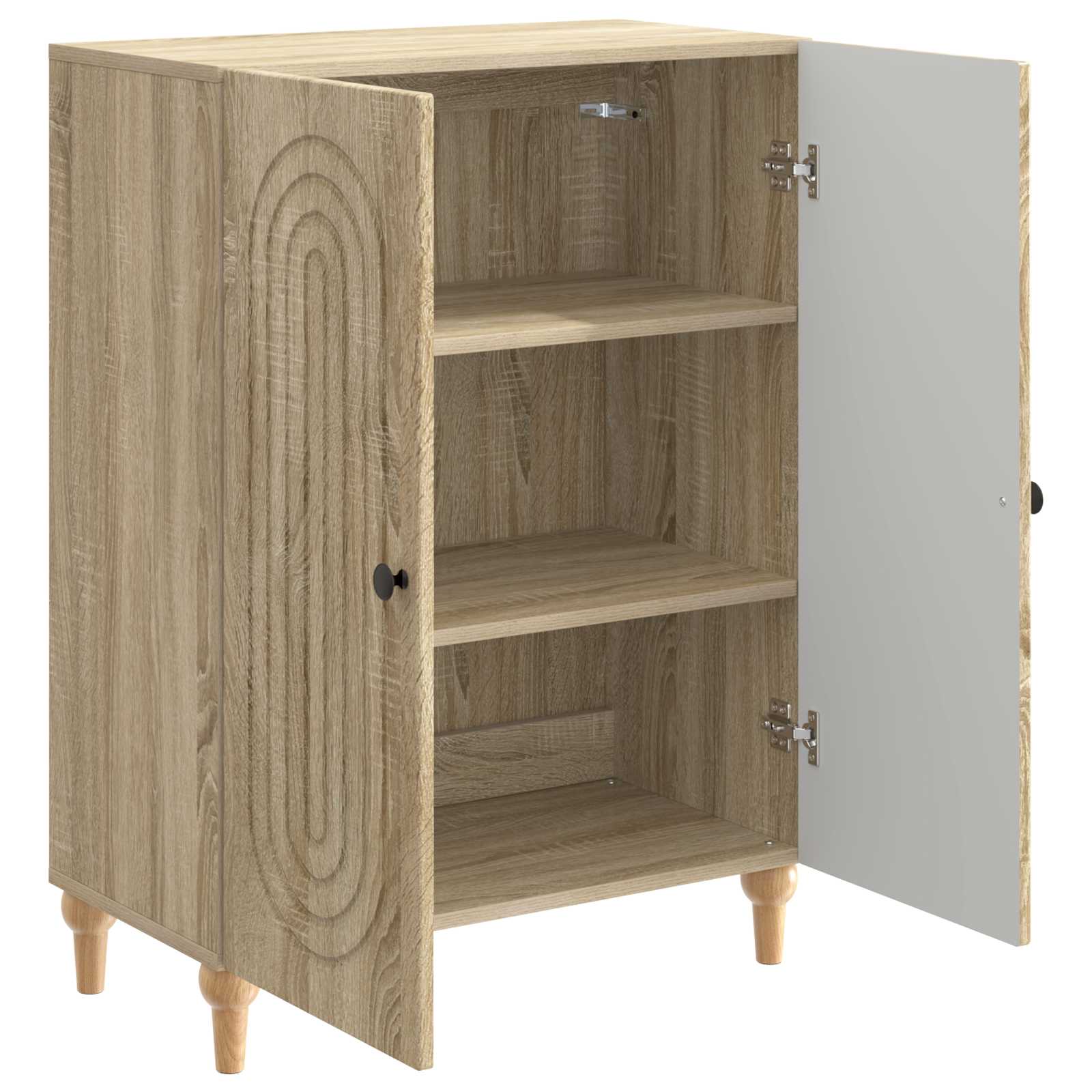 Buffet Chêne Sonoma 66 x 34,5 x 90 cm Bois d'ingénierie - XIOS