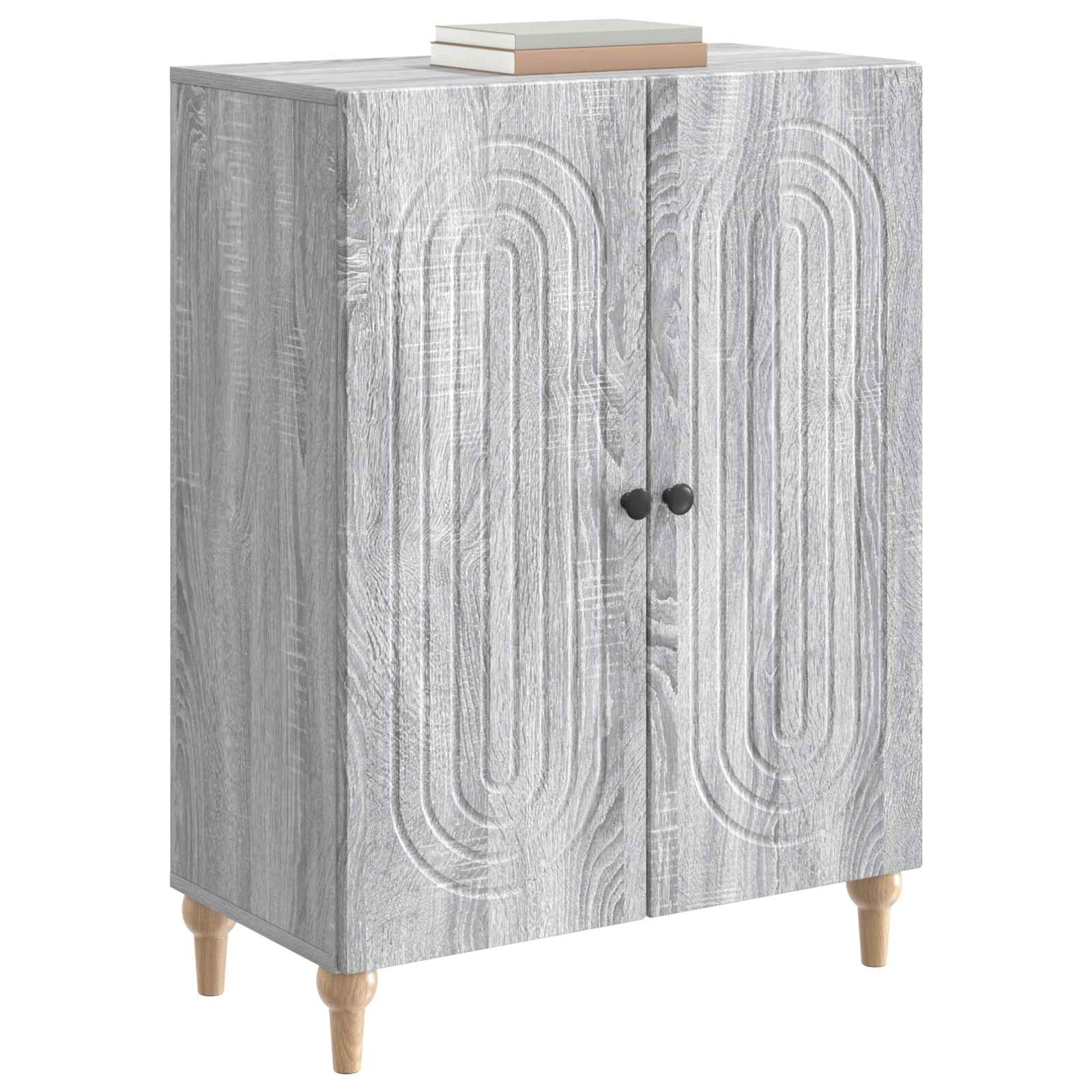 Buffet Sonoma gris 66 x 34,5 x 90 cm Bois d'ingénierie - XIOS