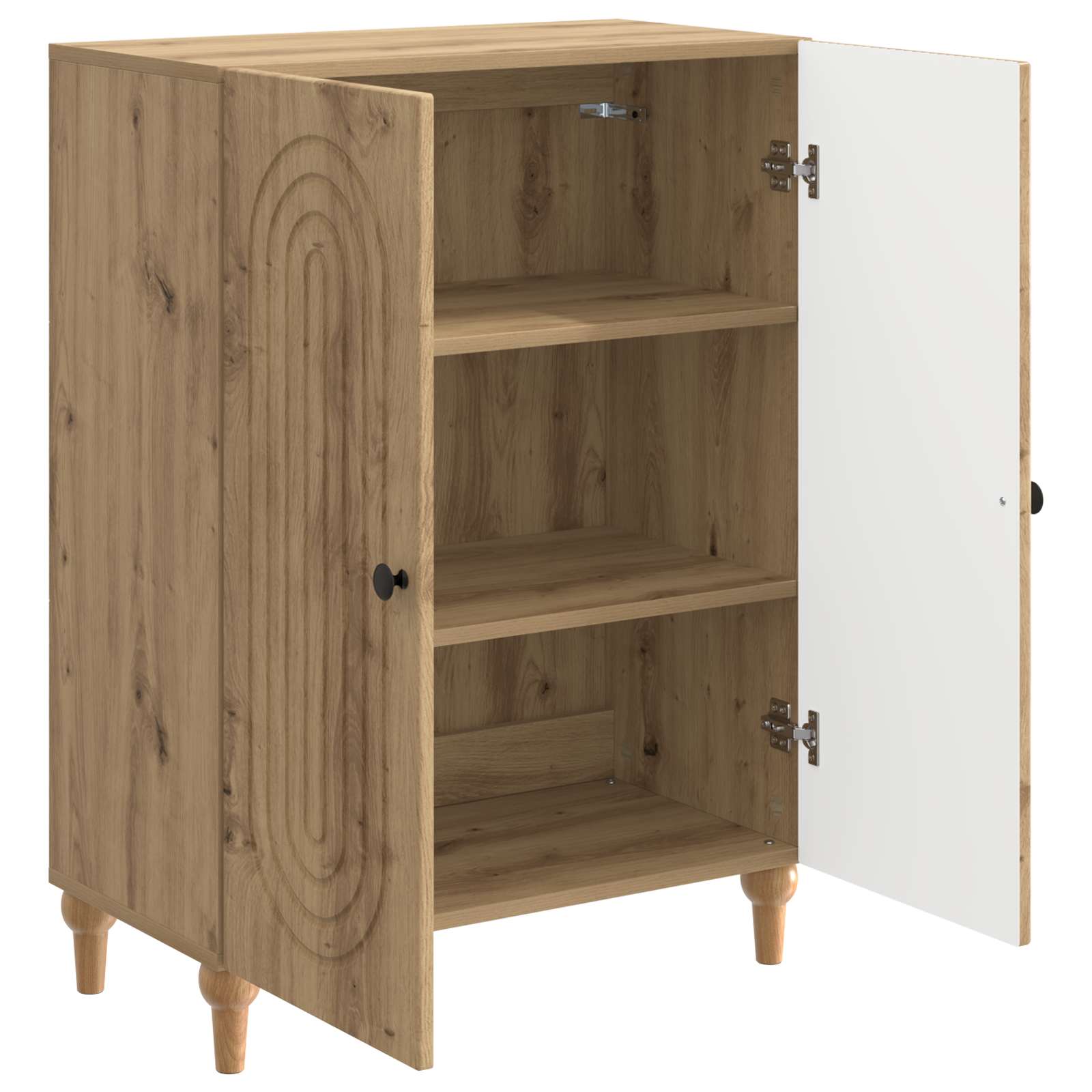 Buffet Chêne artisanal 66 x 34,5 x 90 cm Bois d'ingénierie - XIOS