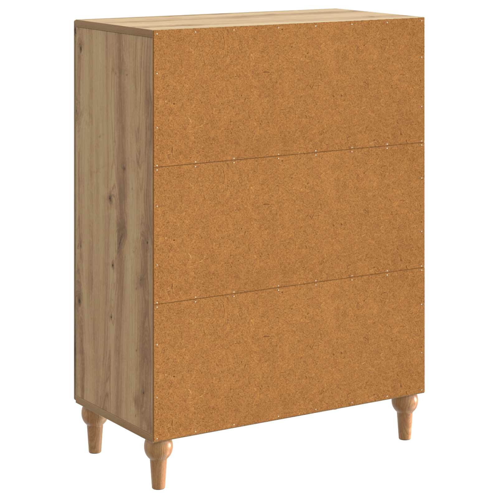 Buffet Chêne artisanal 66 x 34,5 x 90 cm Bois d'ingénierie - XIOS