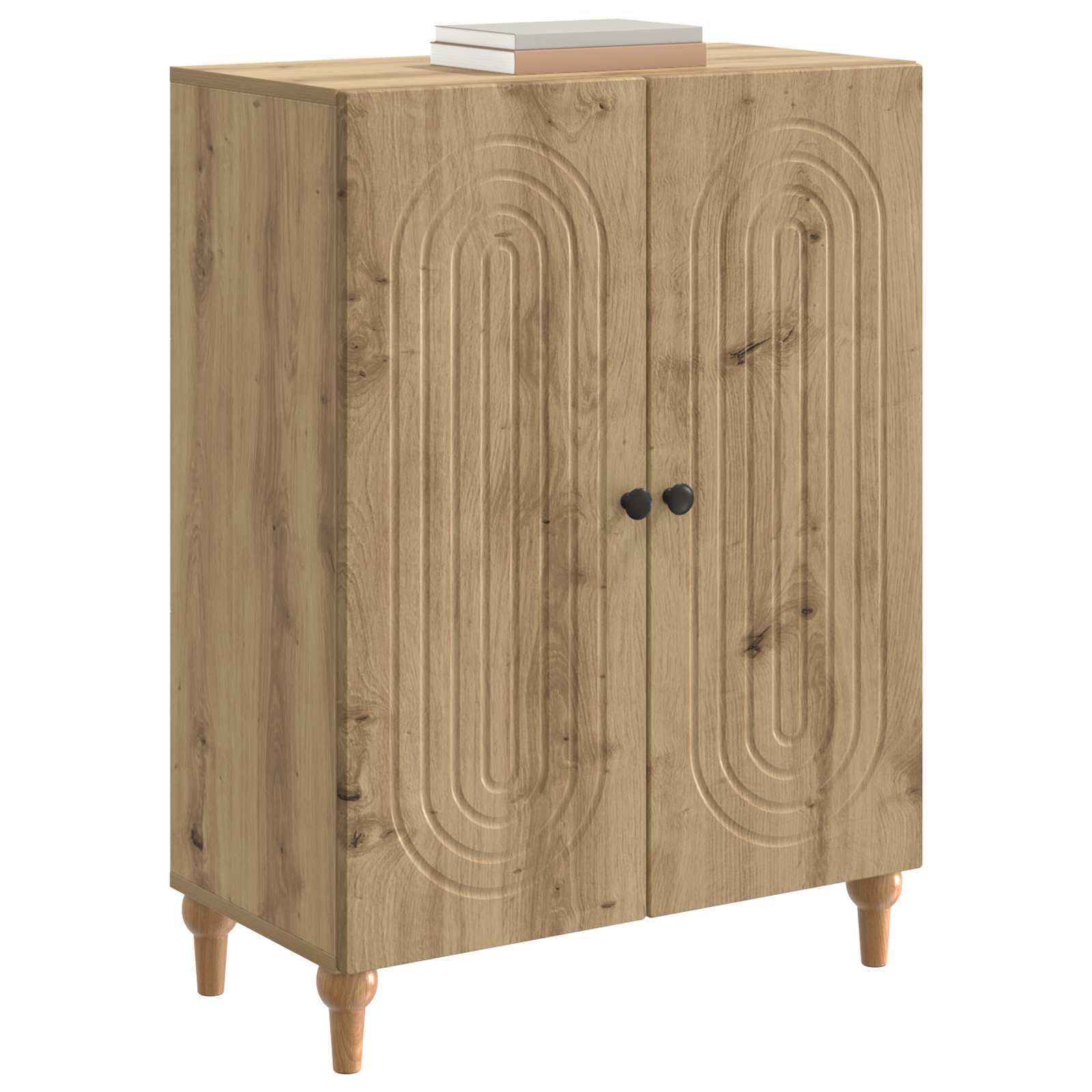 Buffet Chêne artisanal 66 x 34,5 x 90 cm Bois d'ingénierie - XIOS