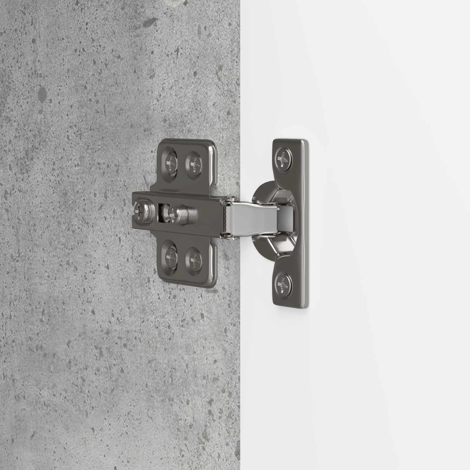 Buffet Gris béton 33 x 34,5 x 90 cm Bois d'ingénierie - XIOS