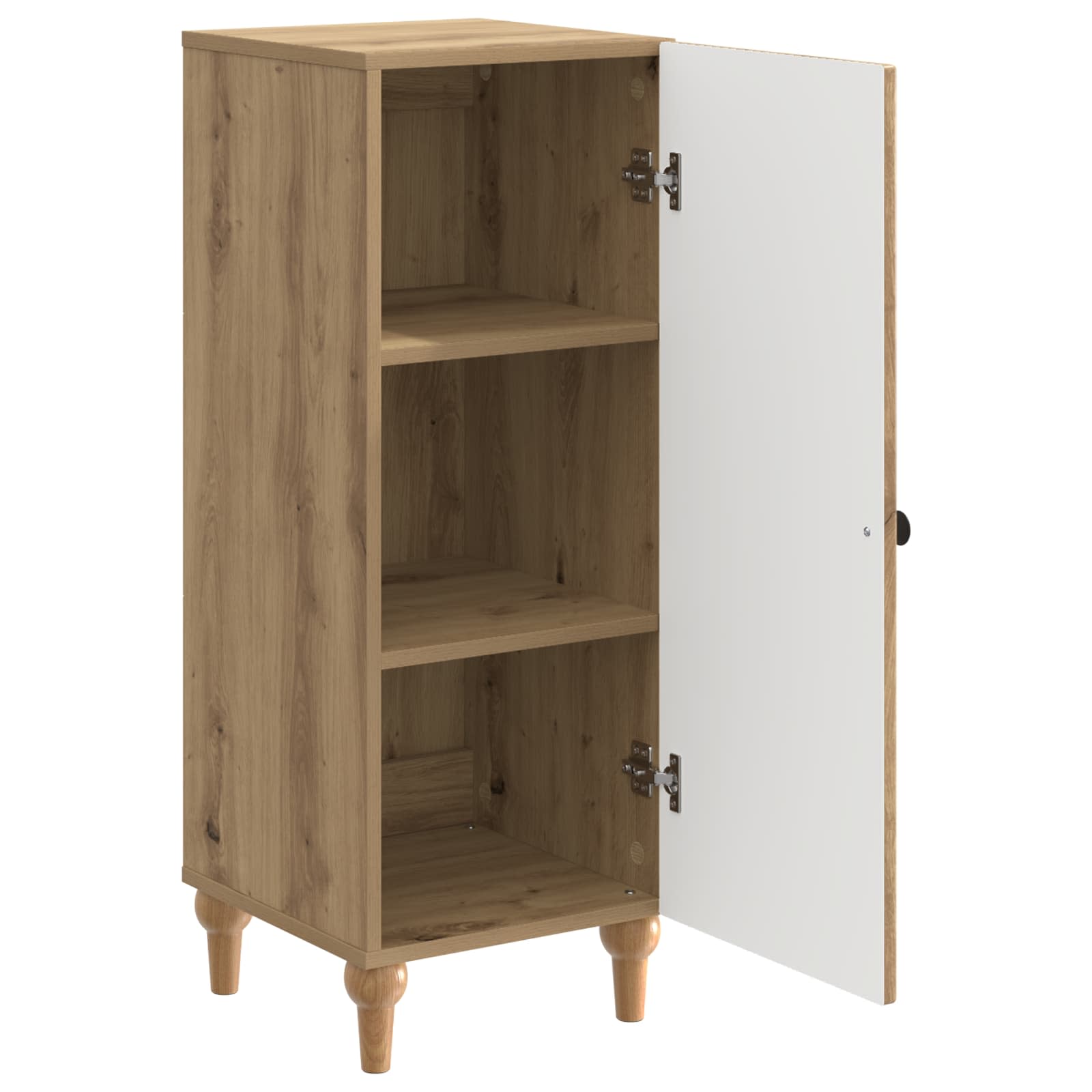 Buffet Chêne artisanal 33 x 34,5 x 90 cm Bois d'ingénierie - XIOS