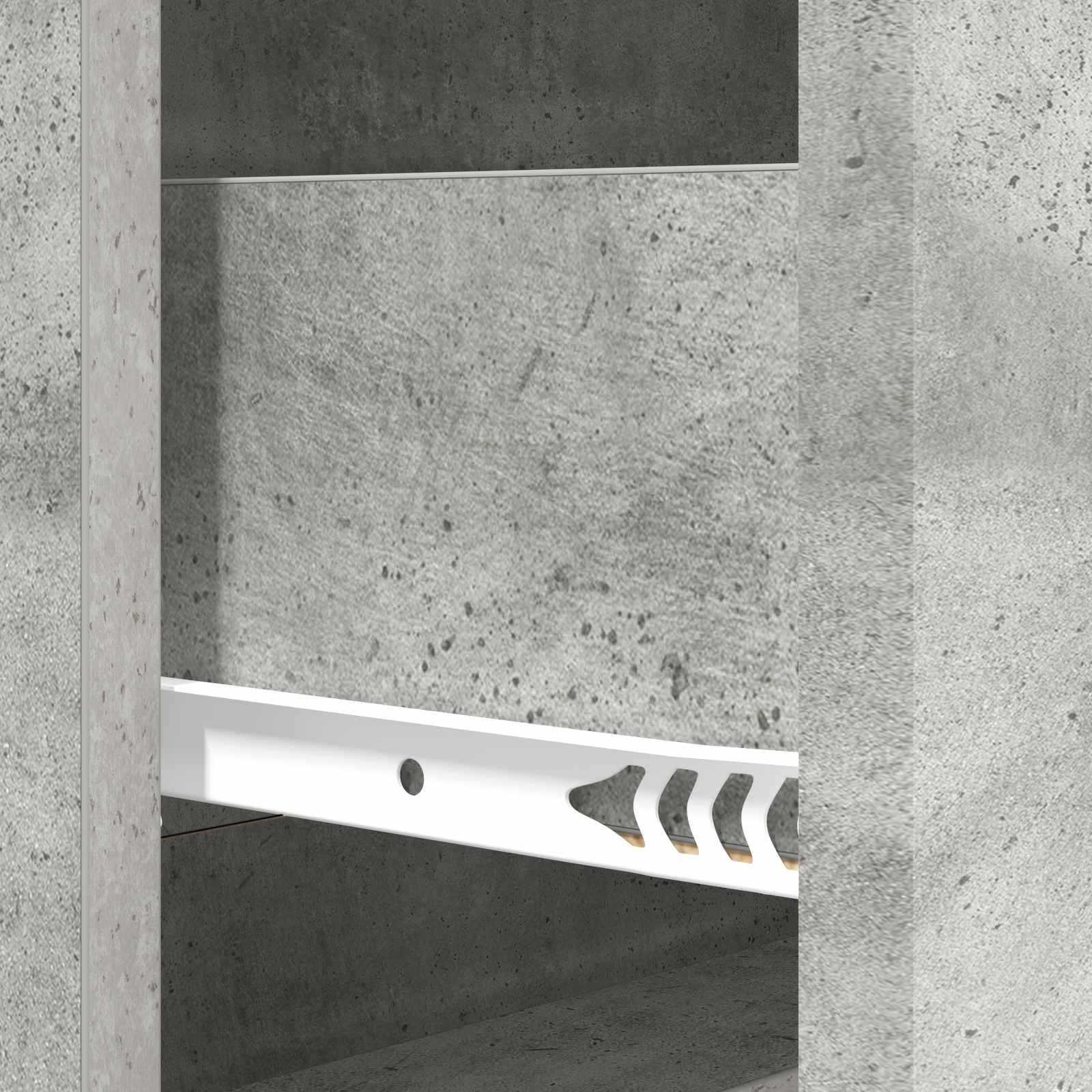 Armoire à tiroirs Gris béton 66 x 34,5 x 90 cm - XIOS