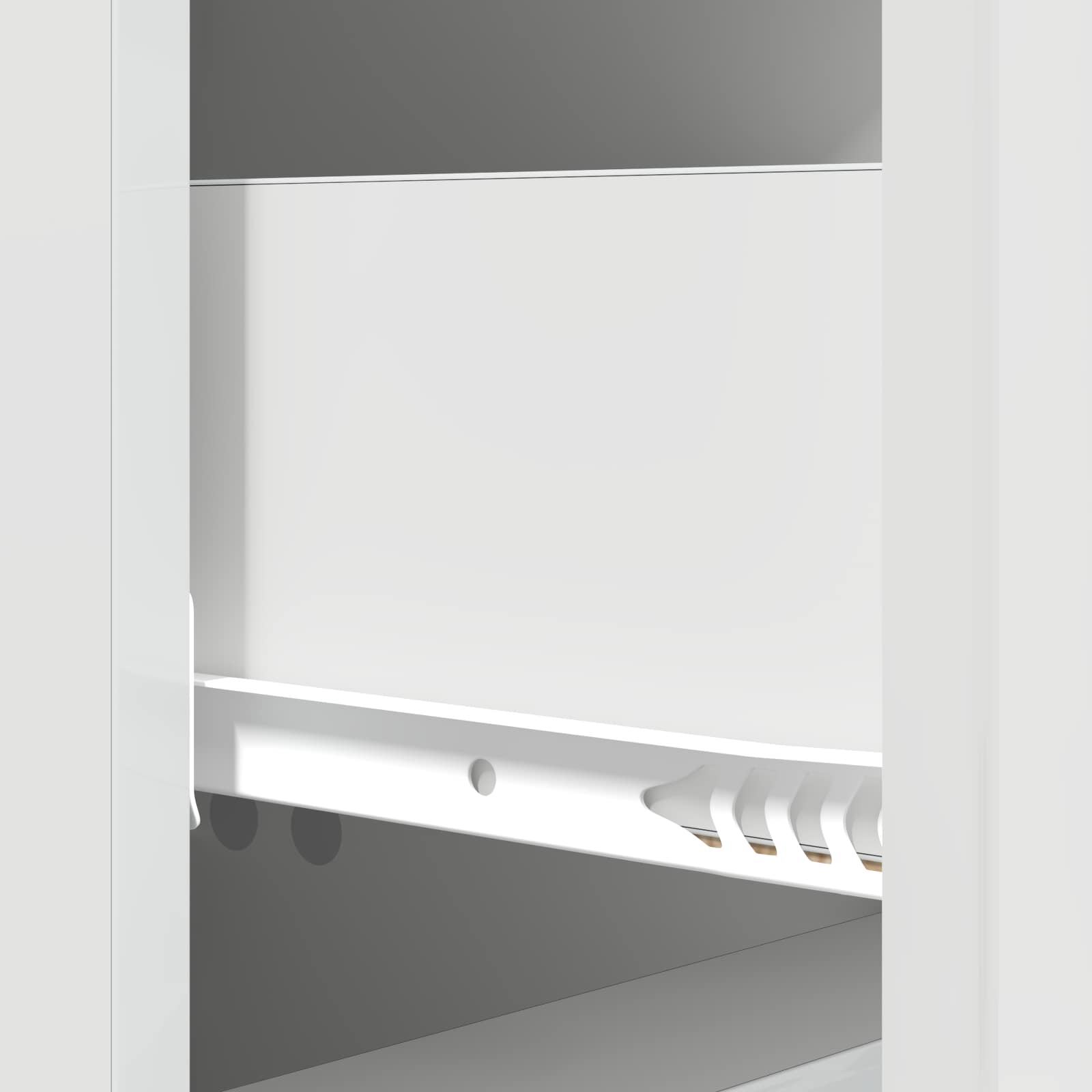 Armoire à tiroirs Blanc brillant 33 x 34,5 x 90 cm - XIOS