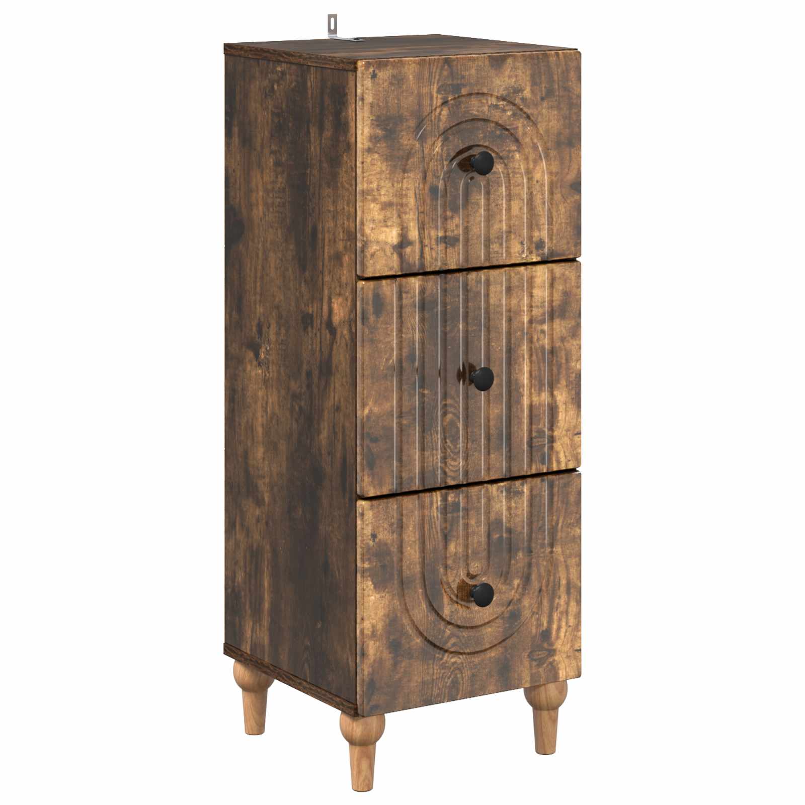 Armoire à tiroirs Chêne fumé 33 x 34,5 x 90 cm - XIOS