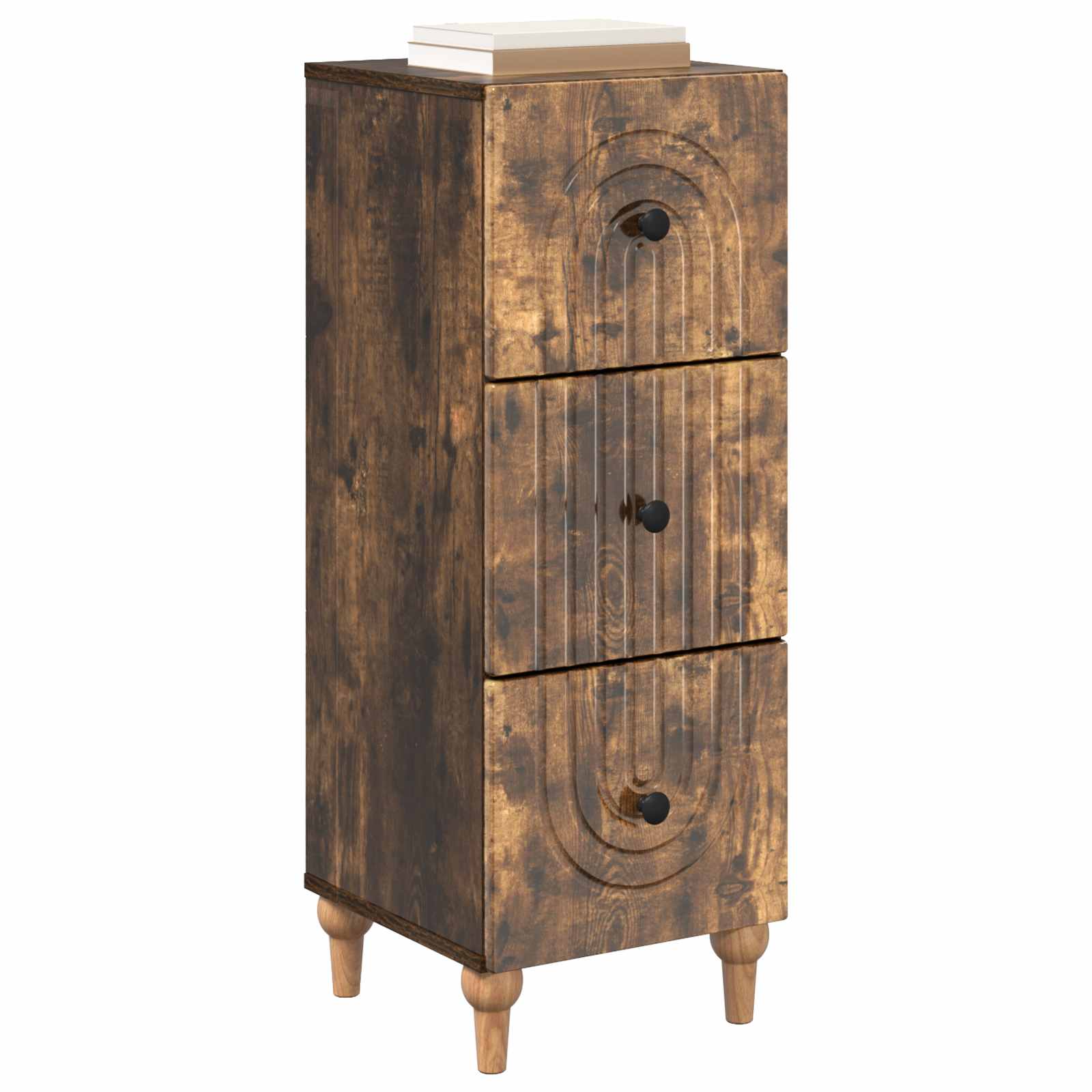 Armoire à tiroirs Chêne fumé 33 x 34,5 x 90 cm - XIOS