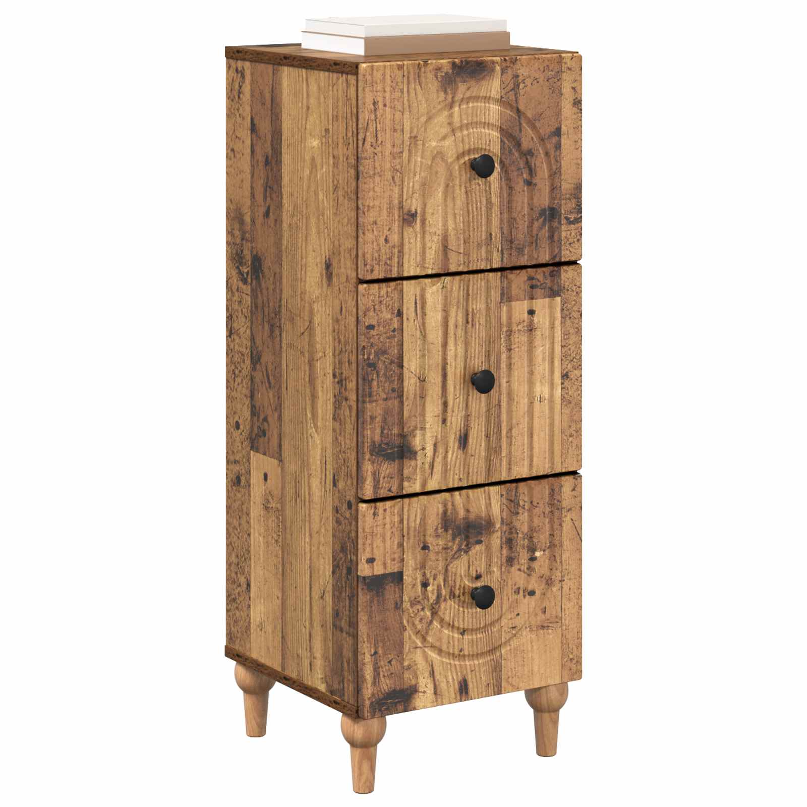Armoire à tiroirs Bois ancien 33 x 34,5 x 90 cm - XIOS