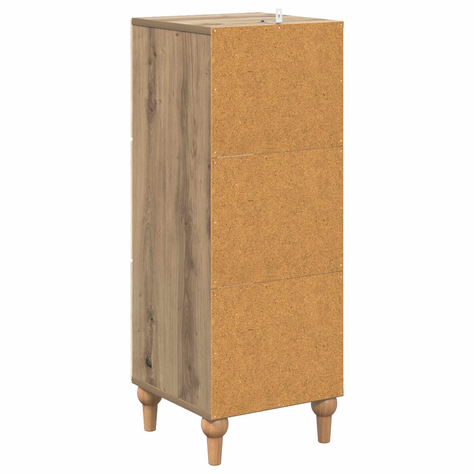Armoire à tiroirs Chêne artisanal 33 x 34,5 x 90 cm - XIOS