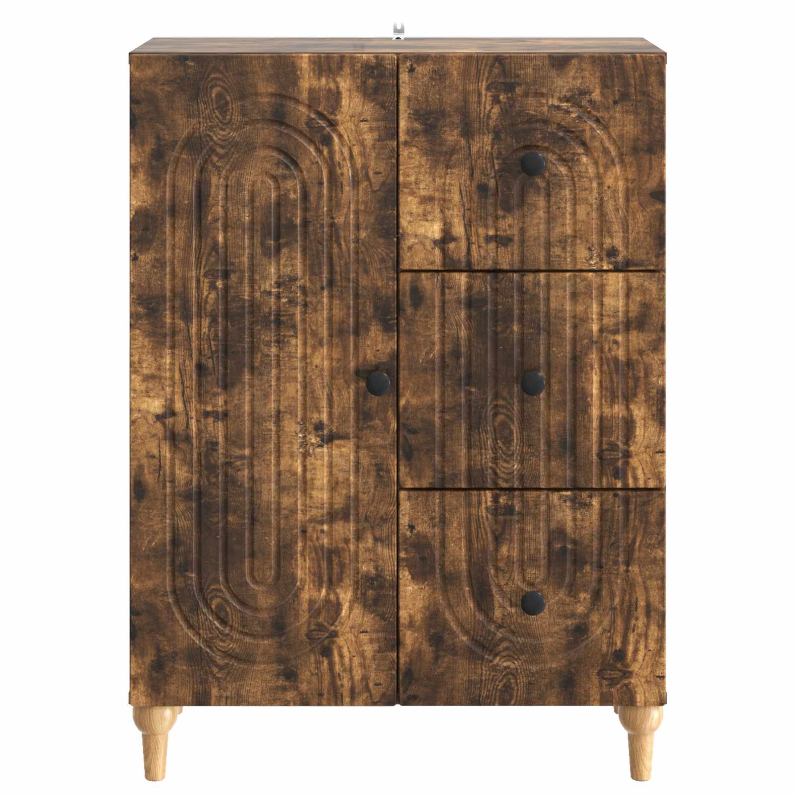 Buffet Chêne fumé 66 x 34,5 x 90 cm Bois d'ingénierie - XIOS