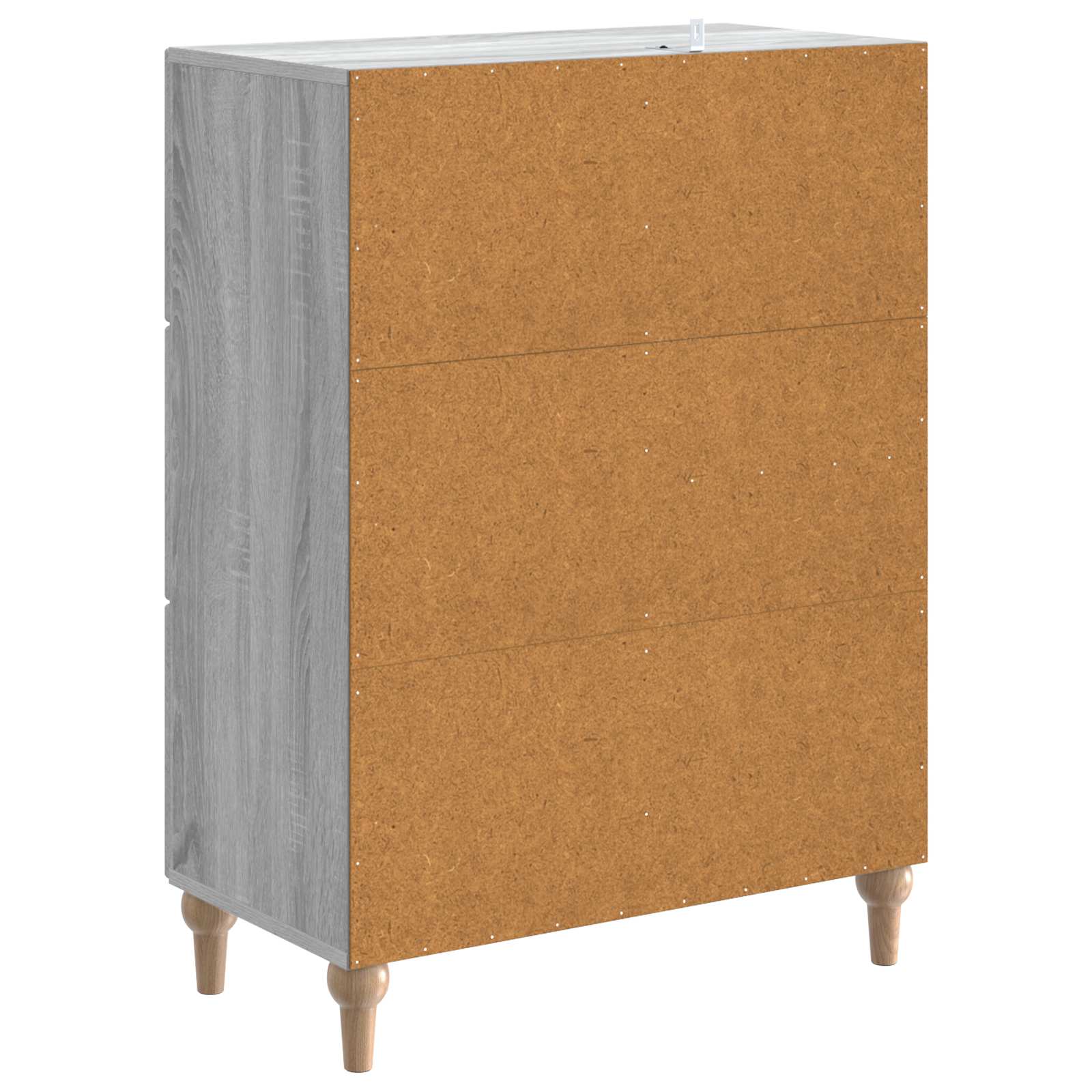 Buffet Sonoma gris 66 x 34,5 x 90 cm Bois d'ingénierie - XIOS