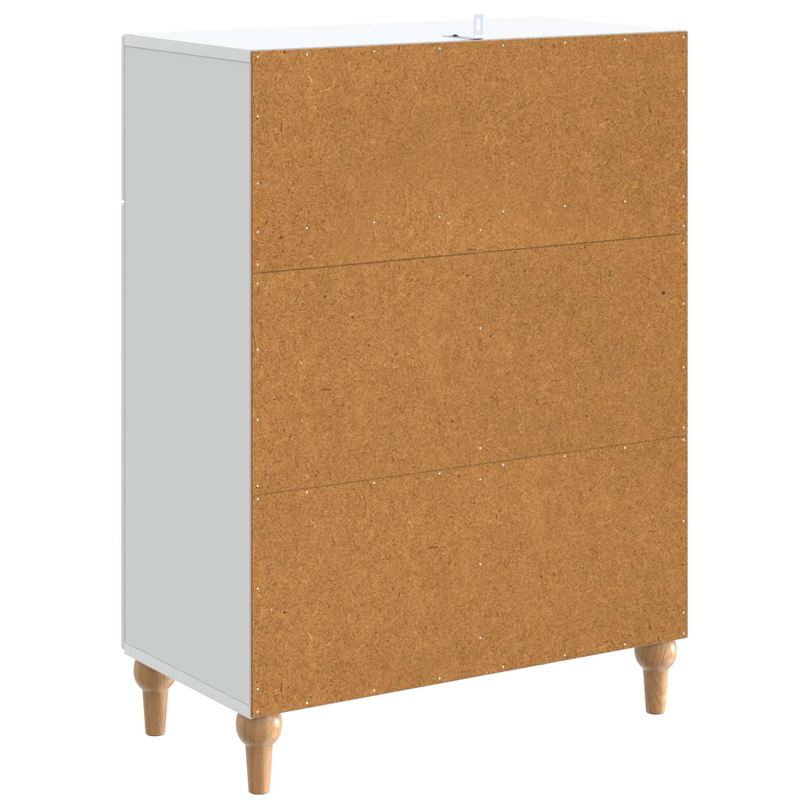 Buffet avec tiroir Blanc 66 x 34,5 x 90 cm Bois d'ingénierie - XIOS