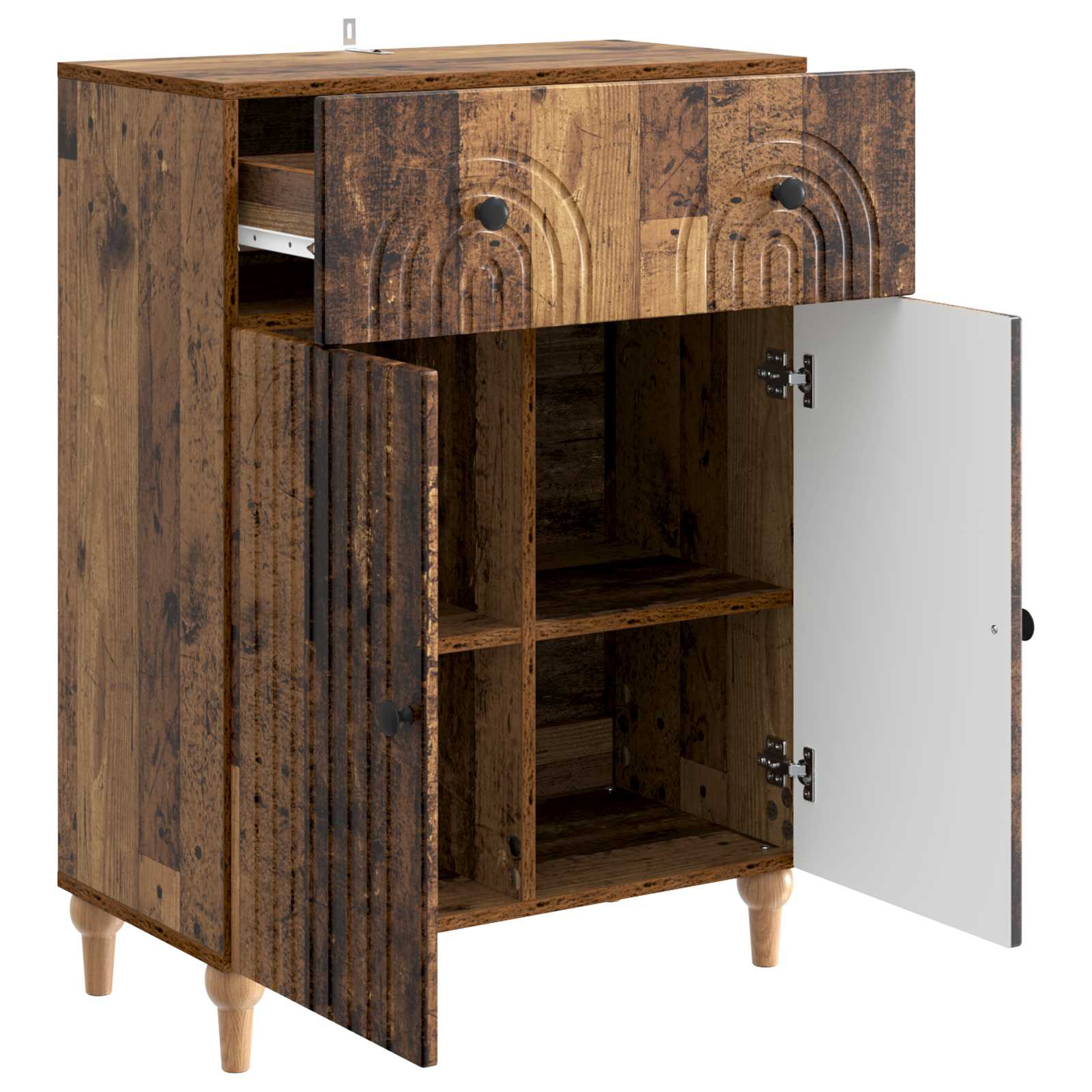 Buffet Bois ancien 66 x 34,5 x 90 cm Bois d'ingénierie - XIOS